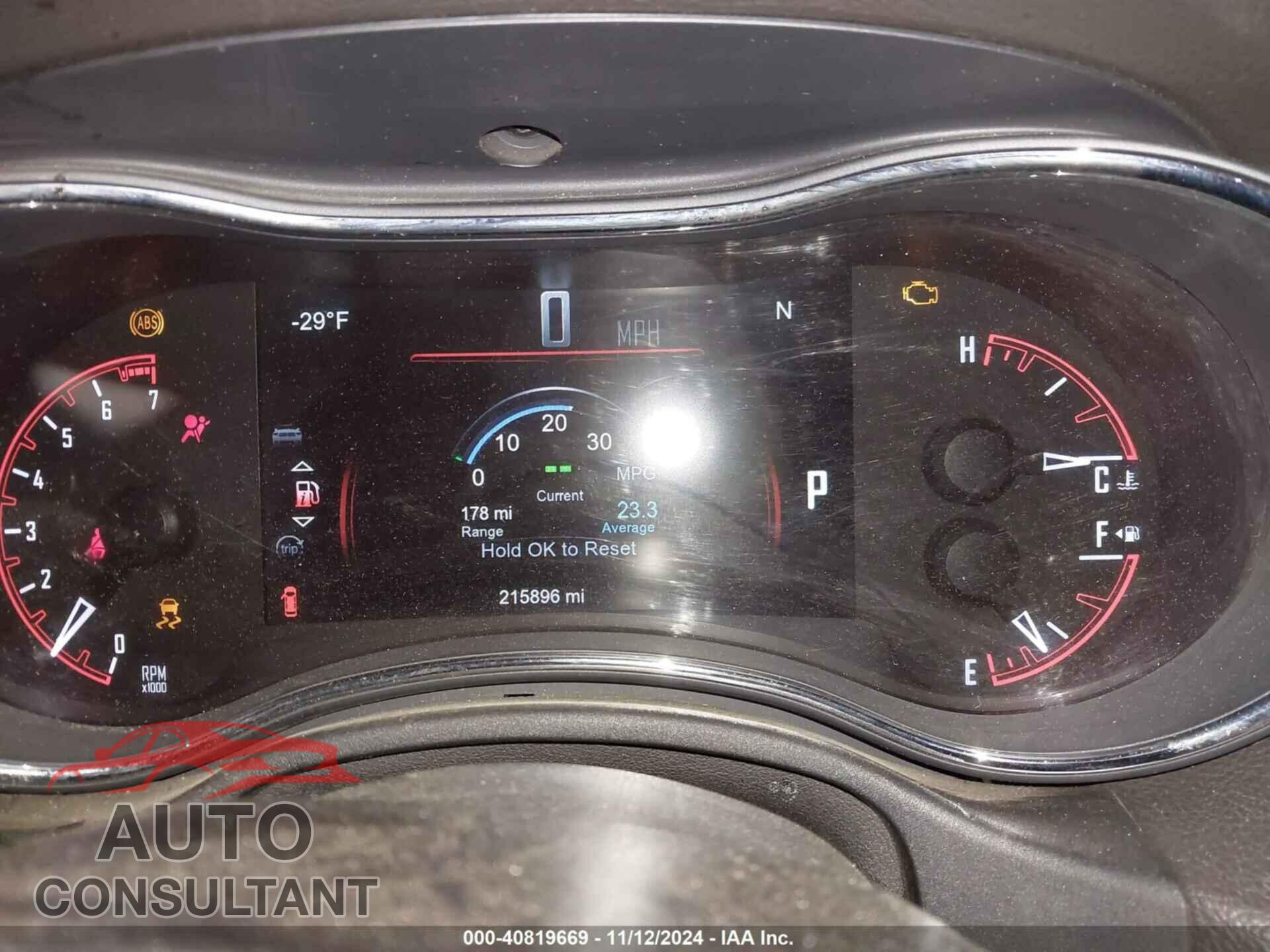 DODGE DURANGO 2014 - 1C4RDJDG3EC562702