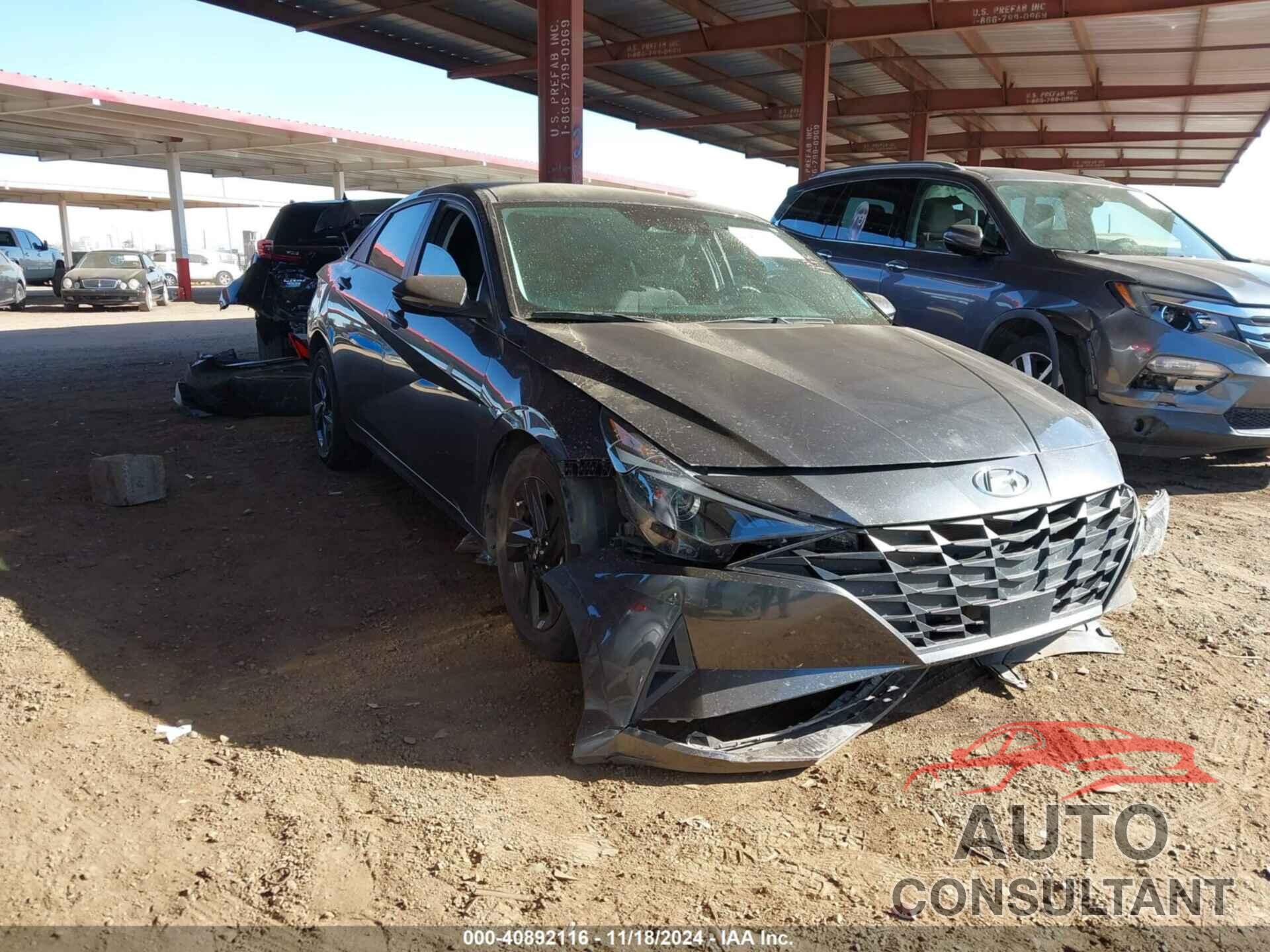 HYUNDAI ELANTRA 2021 - 5NPLS4AG6MH003844