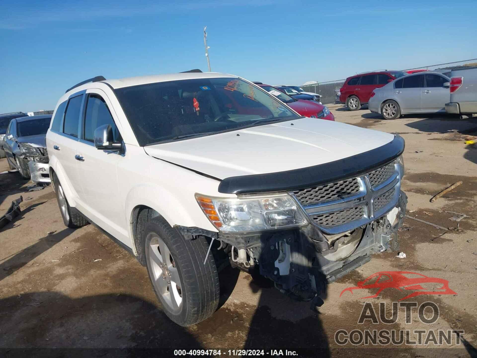 DODGE JOURNEY 2012 - 3C4PDCBG8CT169821