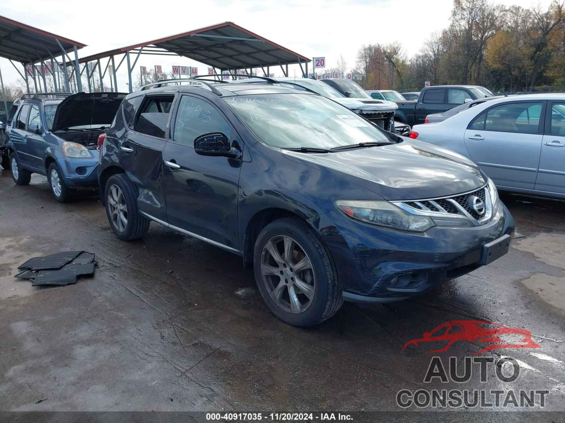 NISSAN MURANO 2012 - JN8AZ1MW6CW210641