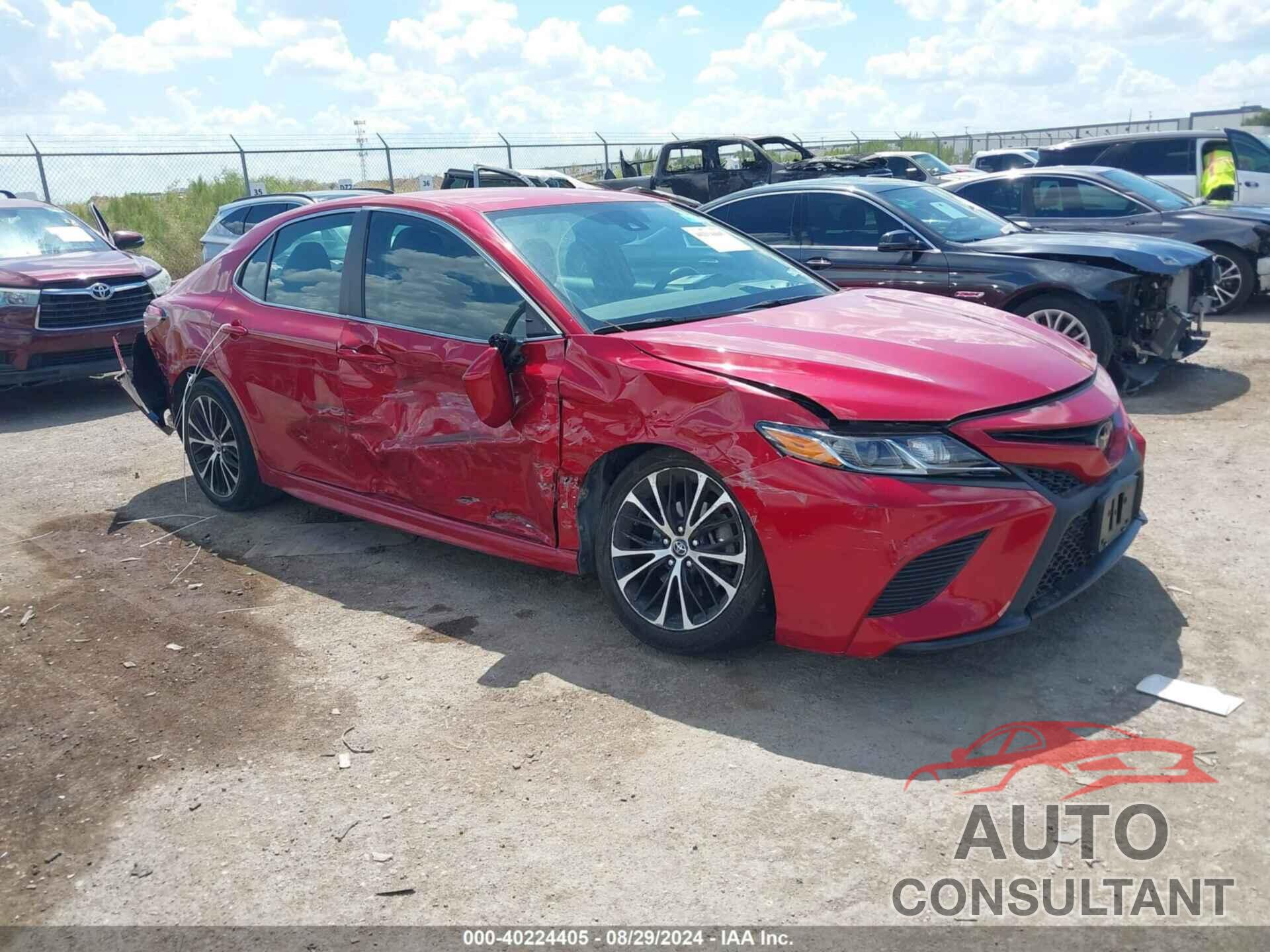 TOYOTA CAMRY 2019 - 4T1B11HK3KU185878
