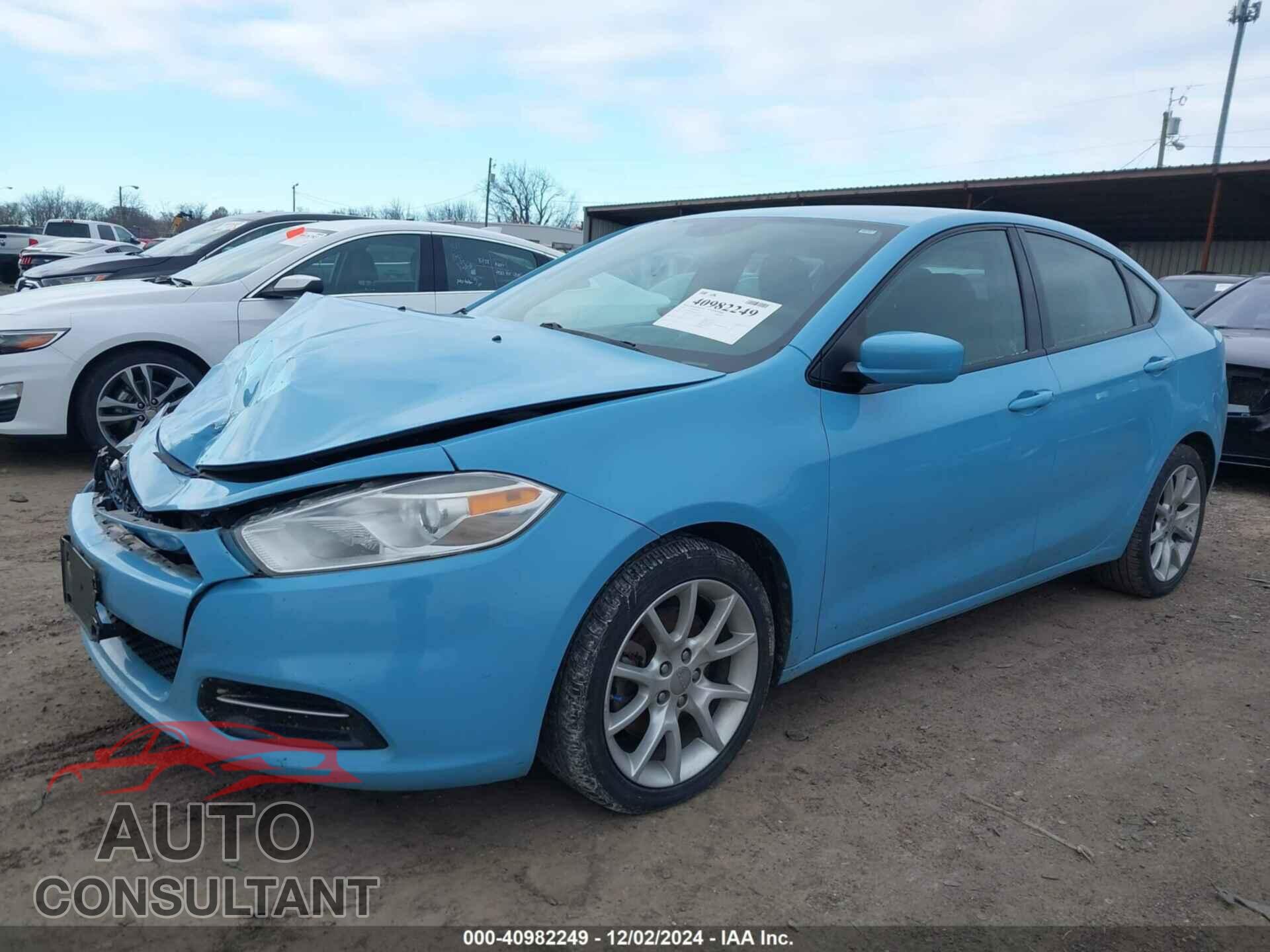 DODGE DART 2013 - 1C3CDFBH3DD202695