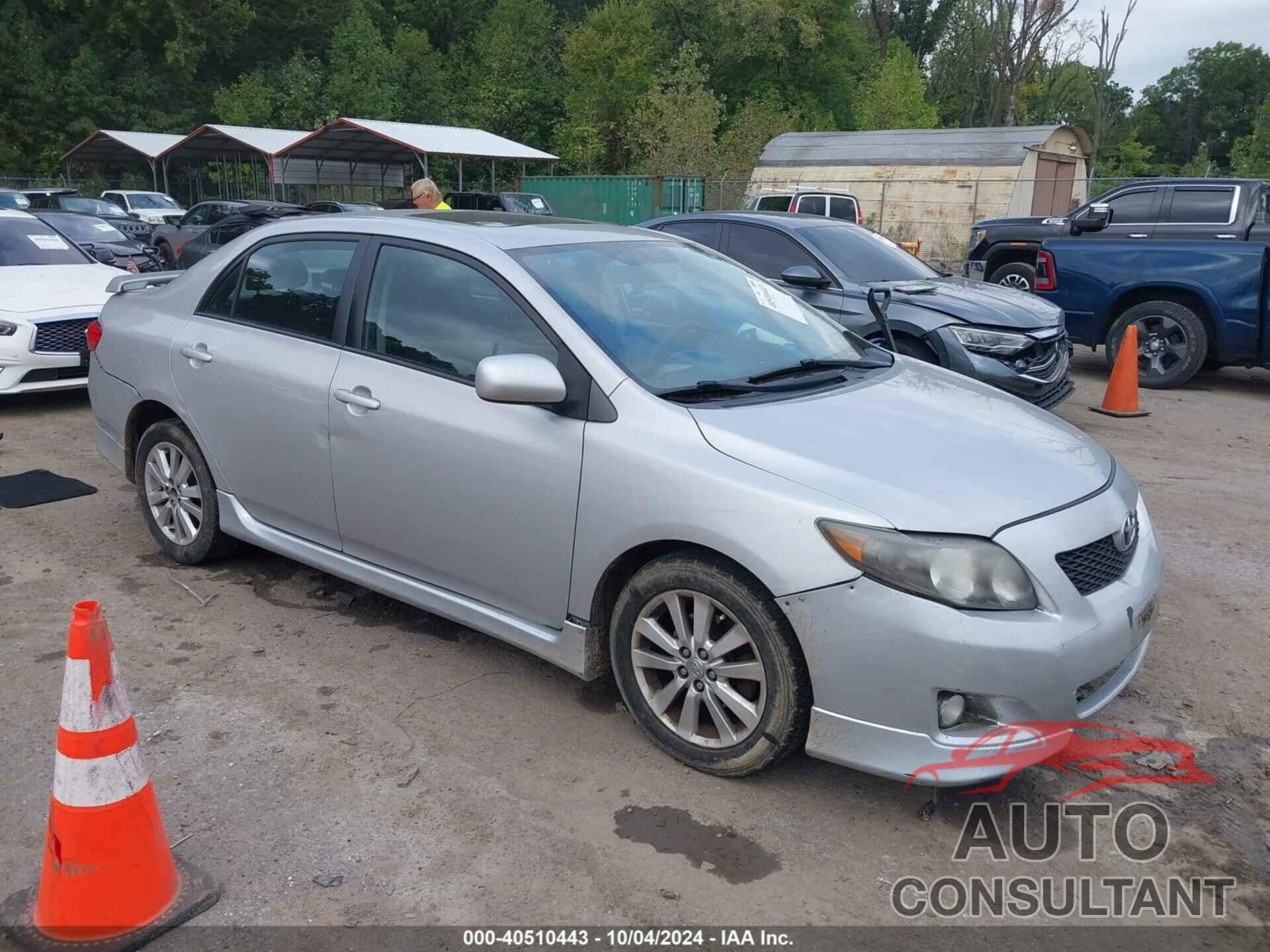 TOYOTA COROLLA 2010 - 2T1BU4EE7AC466458