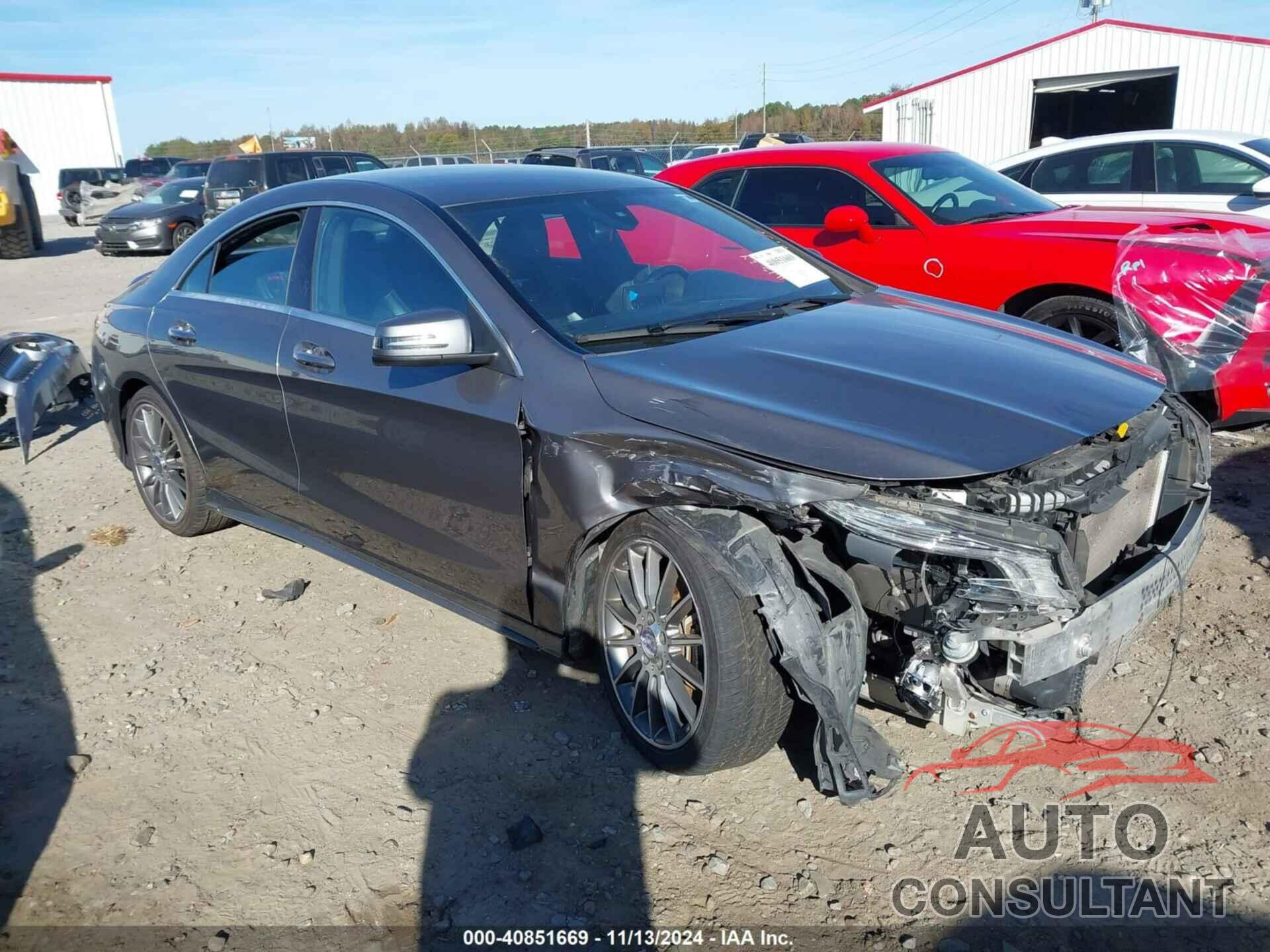 MERCEDES-BENZ CLA 250 2016 - WDDSJ4GBXGN303200