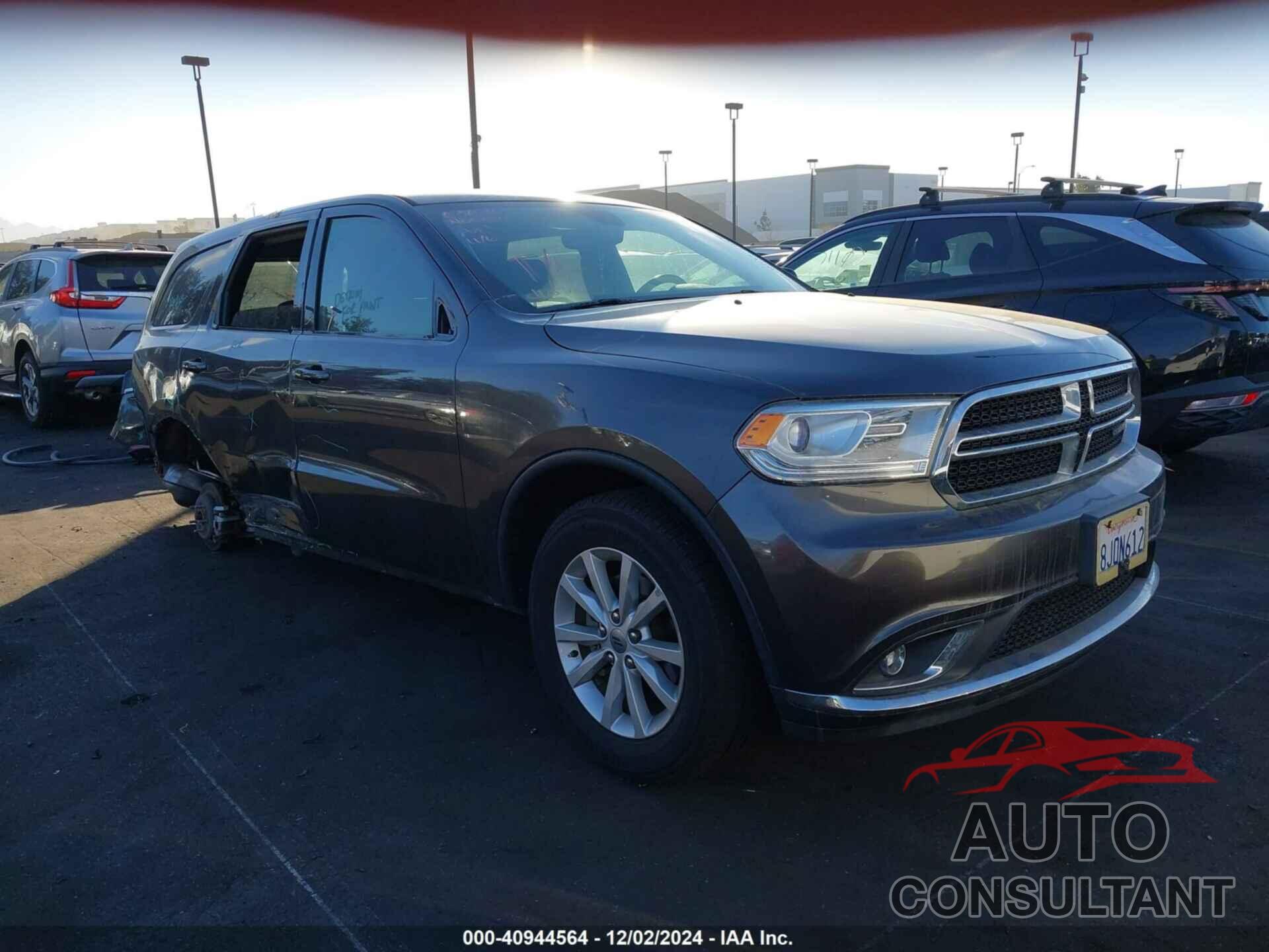 DODGE DURANGO 2019 - 1C4RDHAG7KC604815