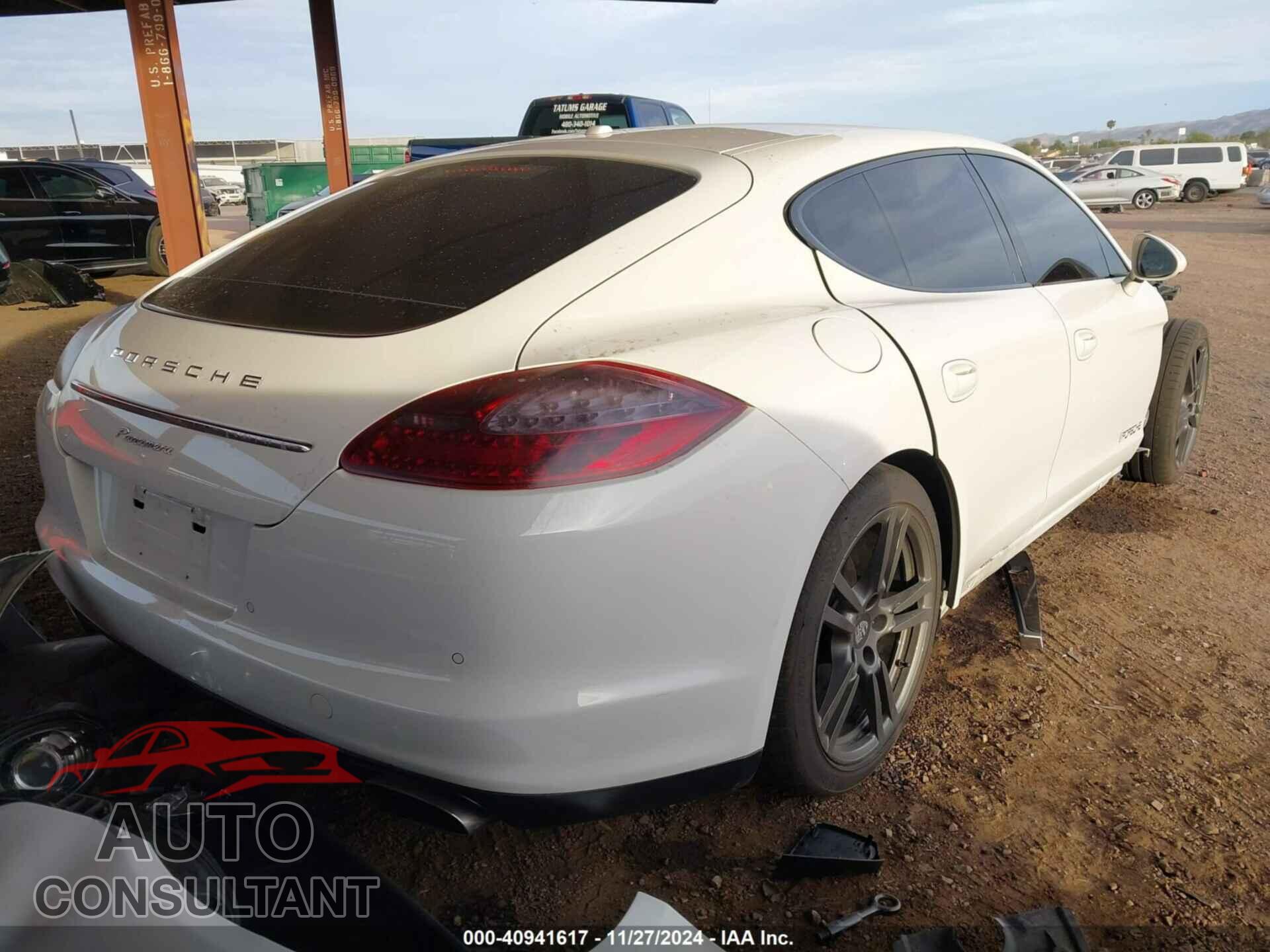PORSCHE PANAMERA 2012 - WP0AA2A73CL013191