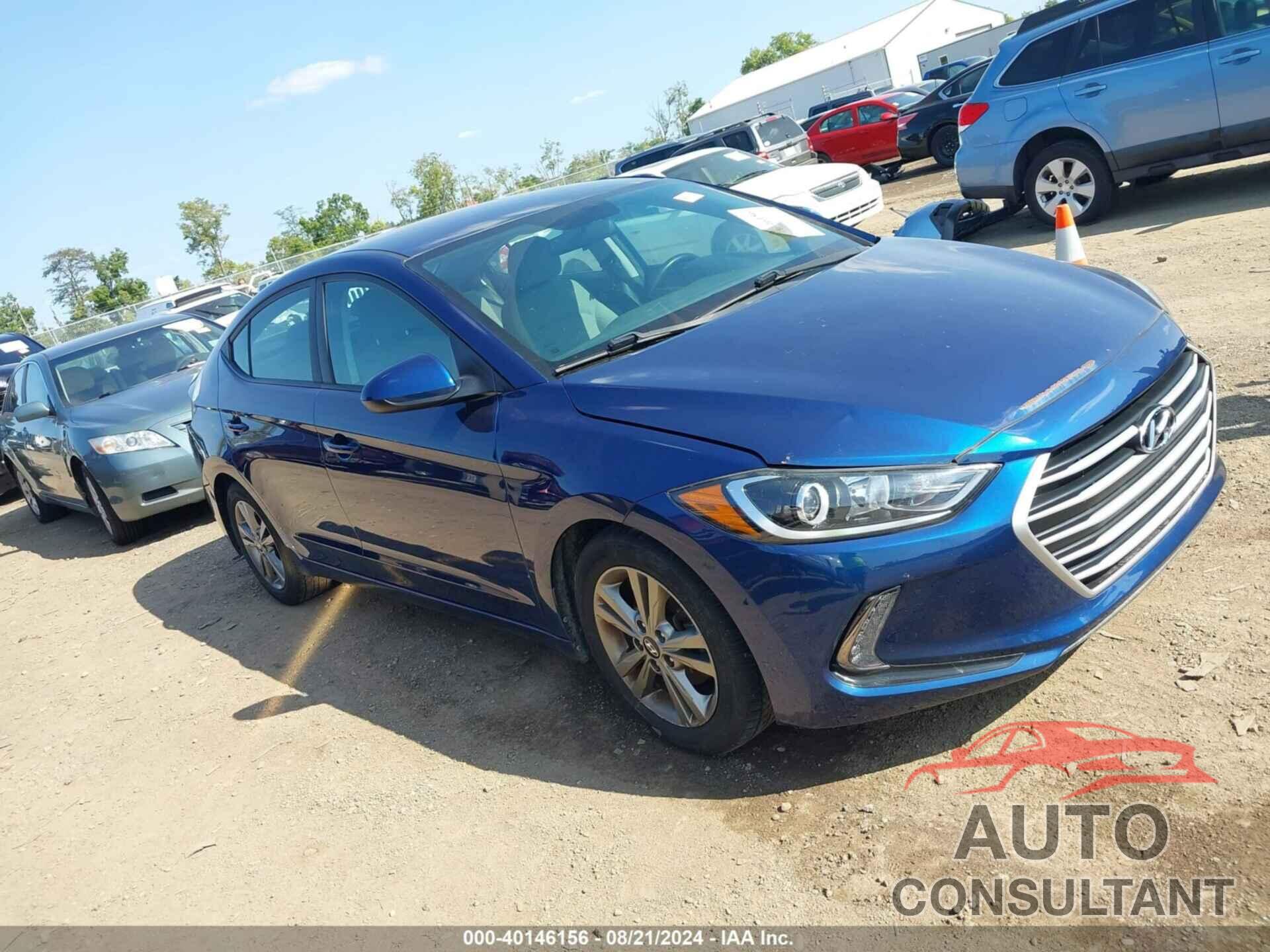 HYUNDAI ELANTRA 2017 - 5NPD84LF3HH096500