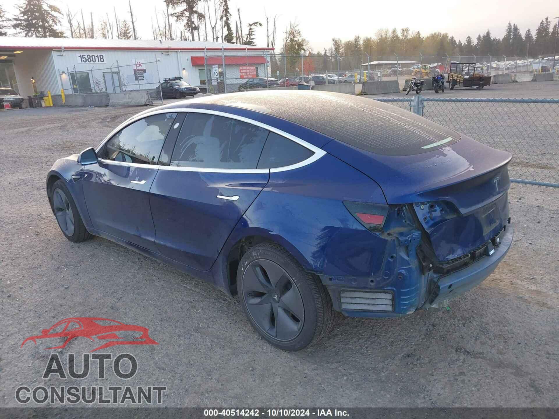 TESLA MODEL 3 2018 - 5YJ3E1EA9JF118024