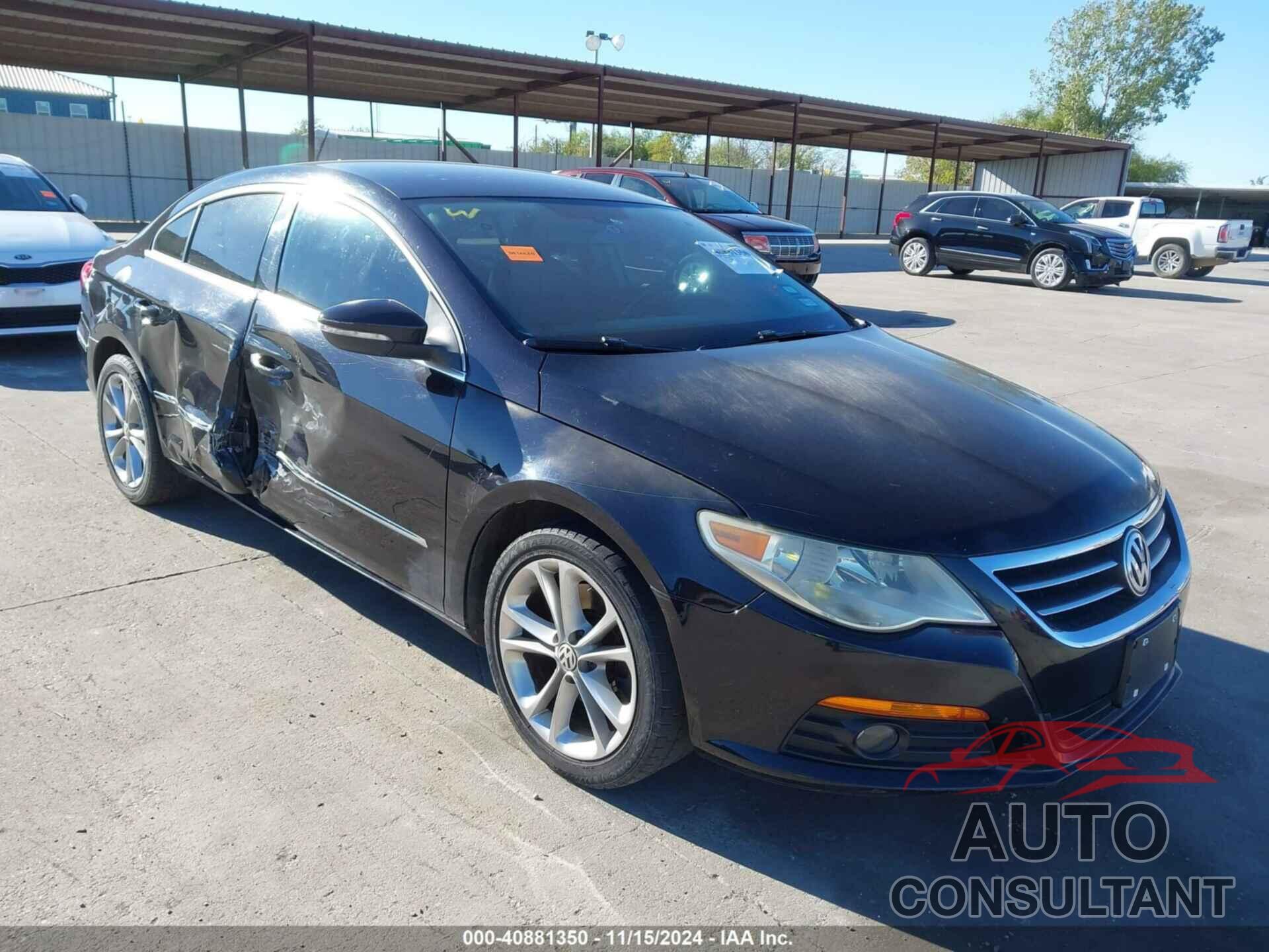 VOLKSWAGEN CC 2010 - WVWML7AN3AE509581