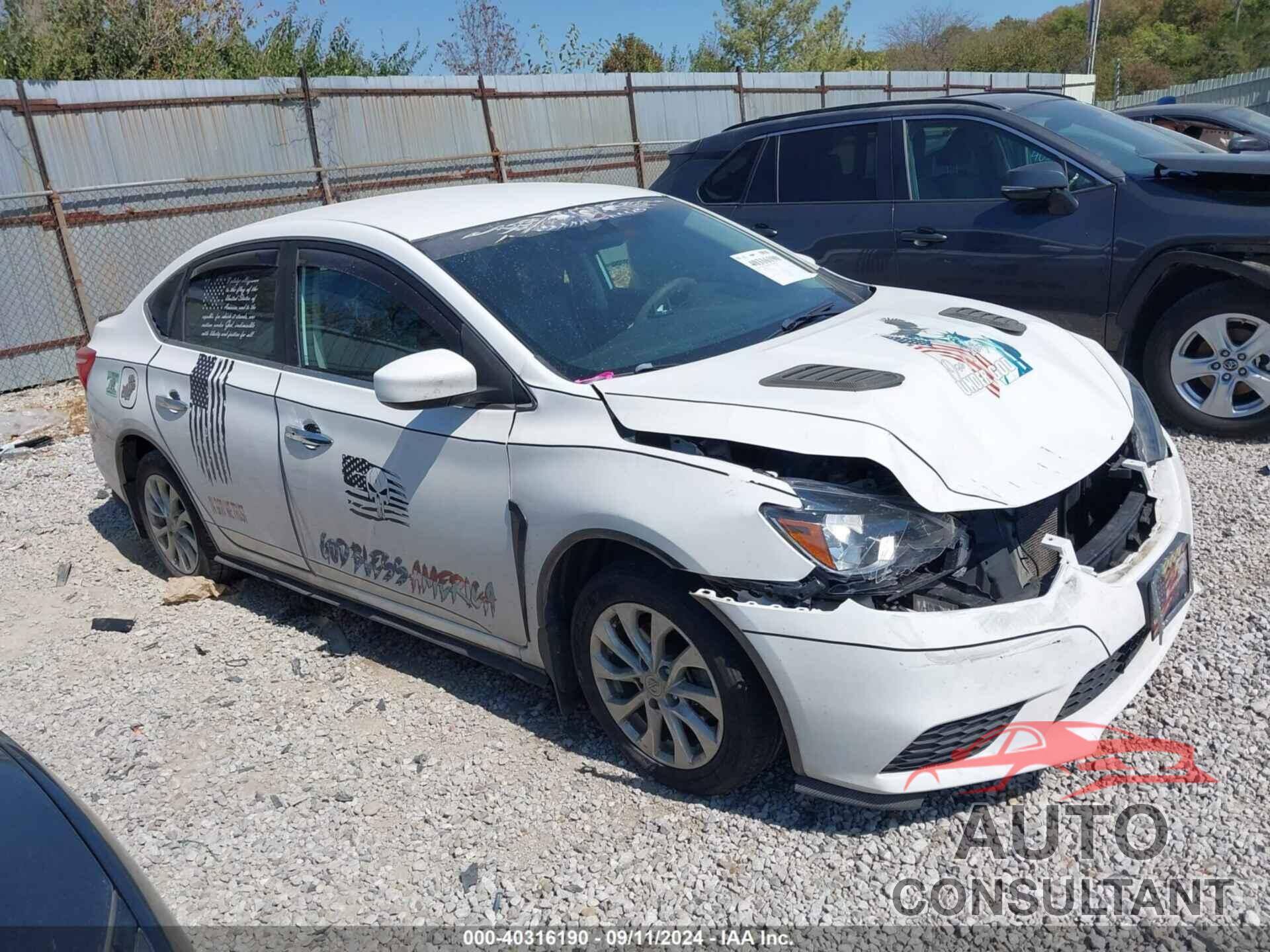 NISSAN SENTRA 2019 - 3N1AB7AP4KY378546