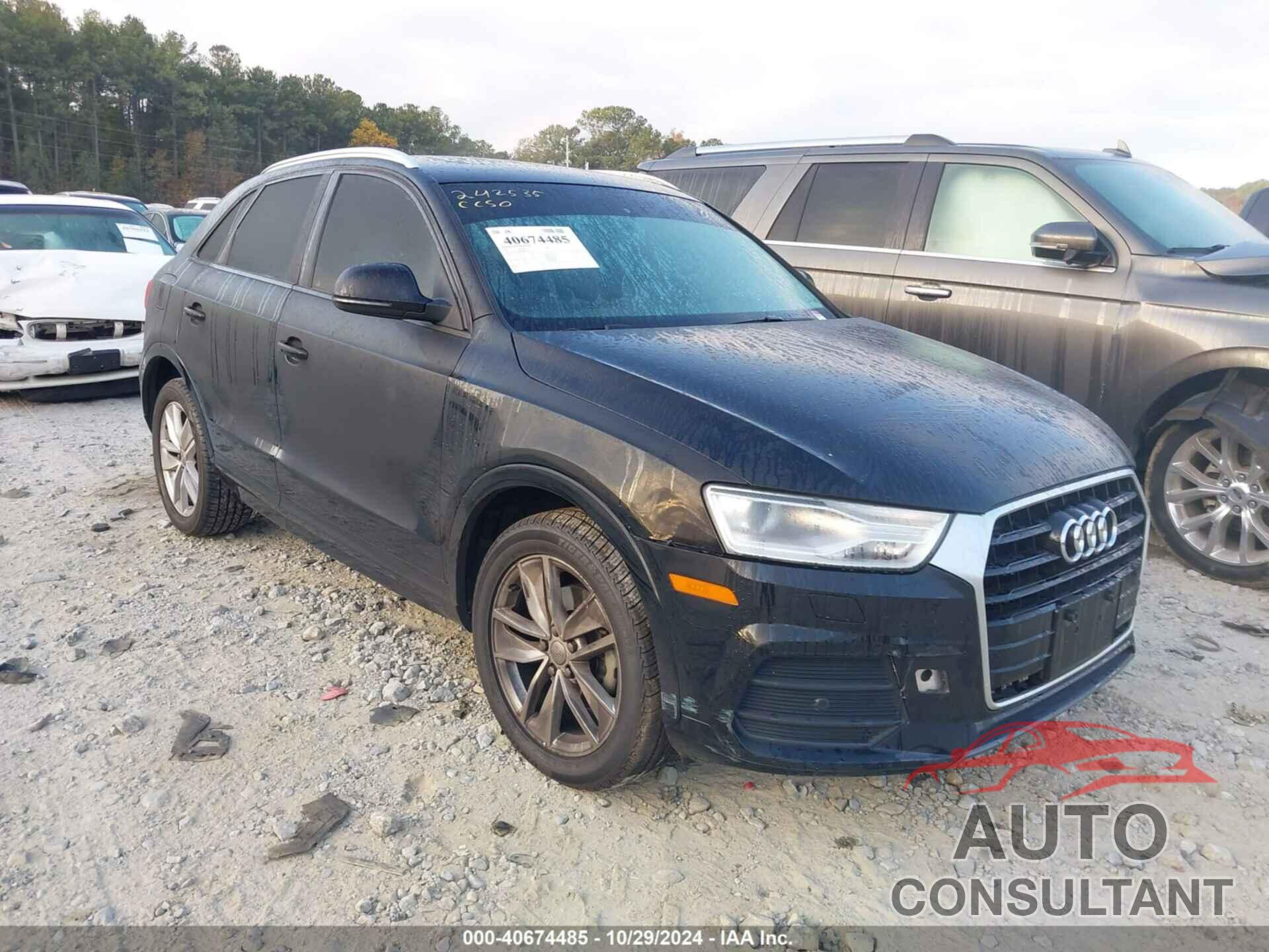 AUDI Q3 2017 - WA1ECCFS8HR013040