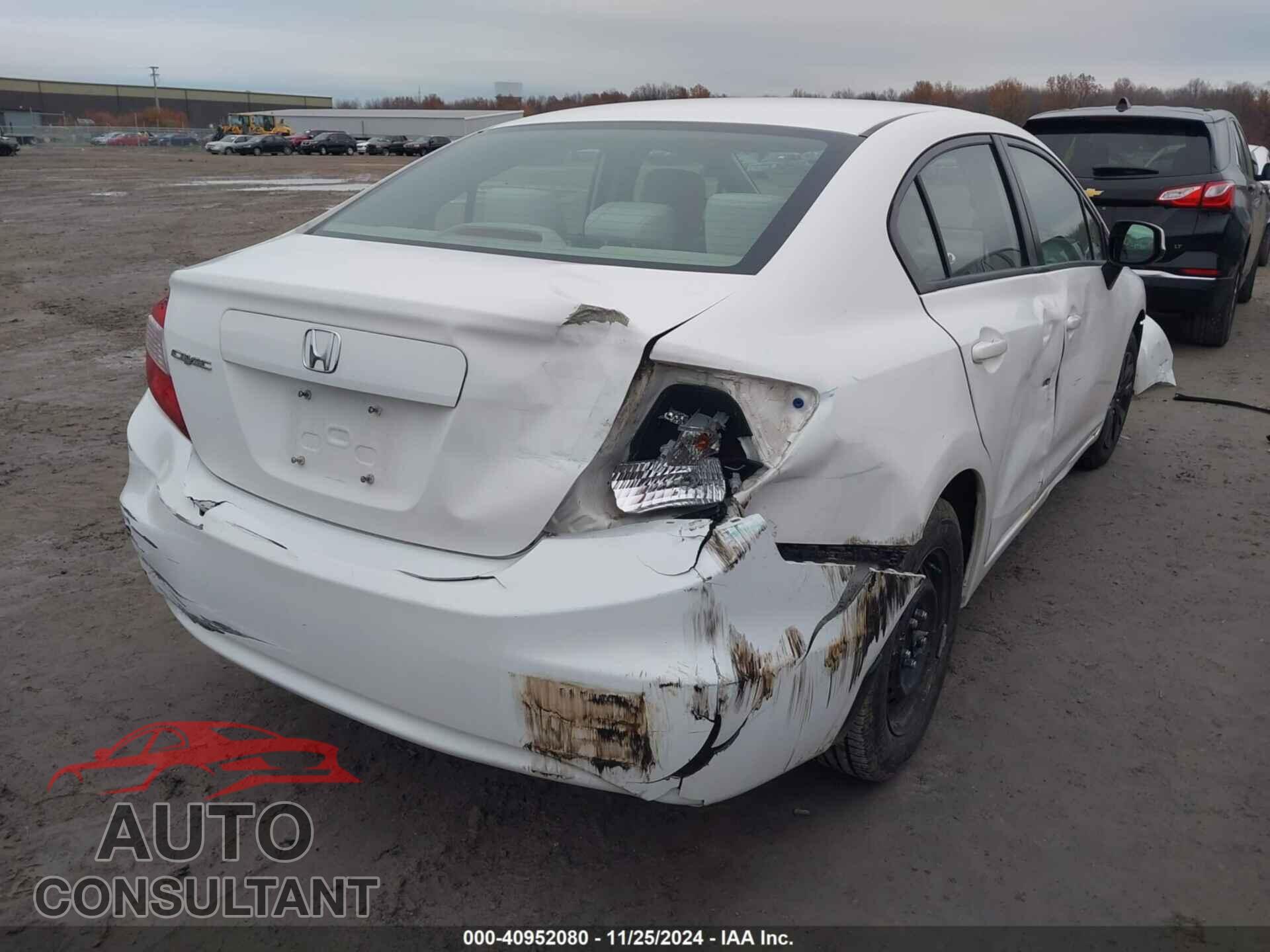 HONDA CIVIC 2012 - JHMFB2F54CS000125