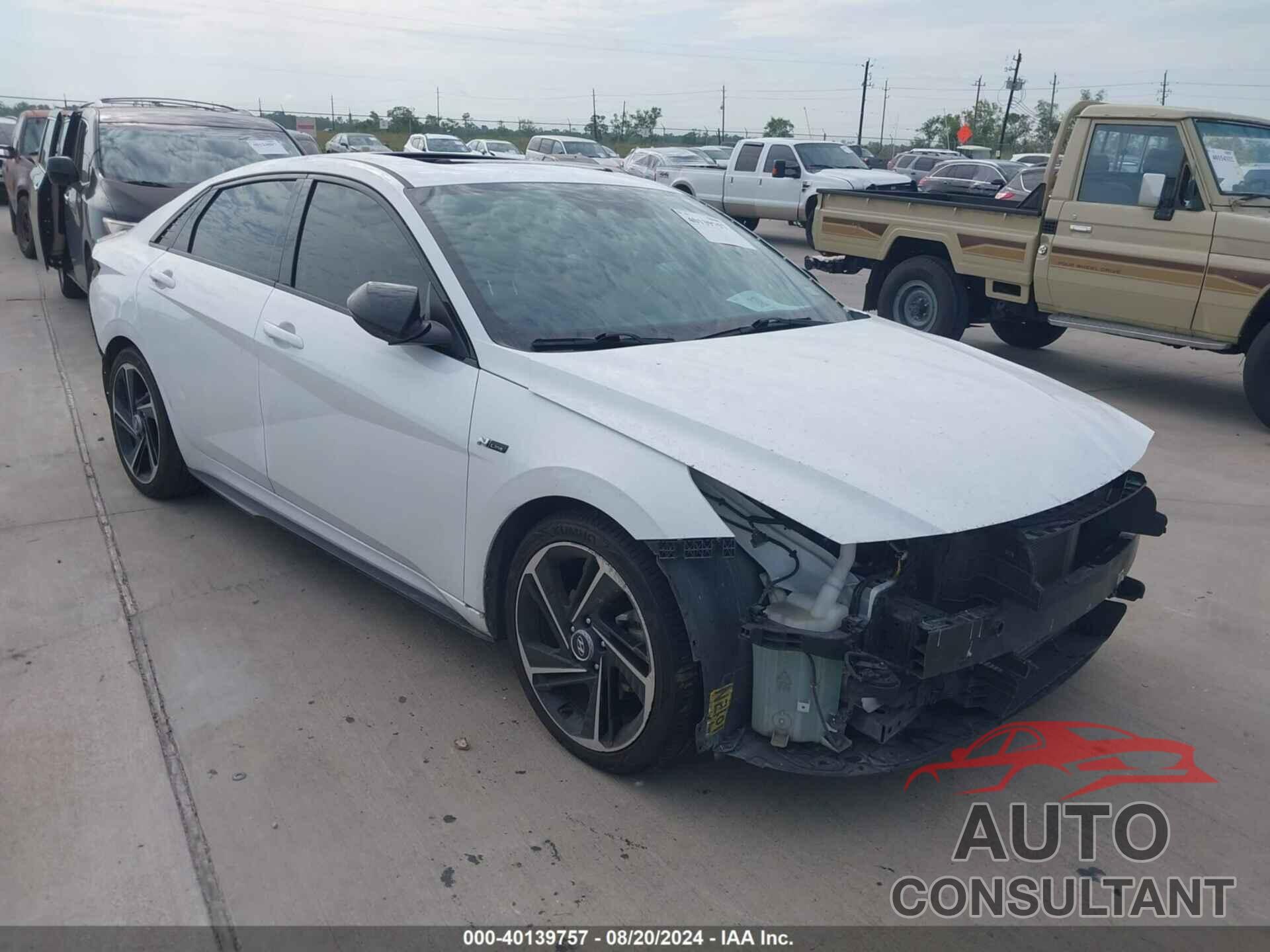 HYUNDAI ELANTRA 2021 - KMHLR4AF9MU190405