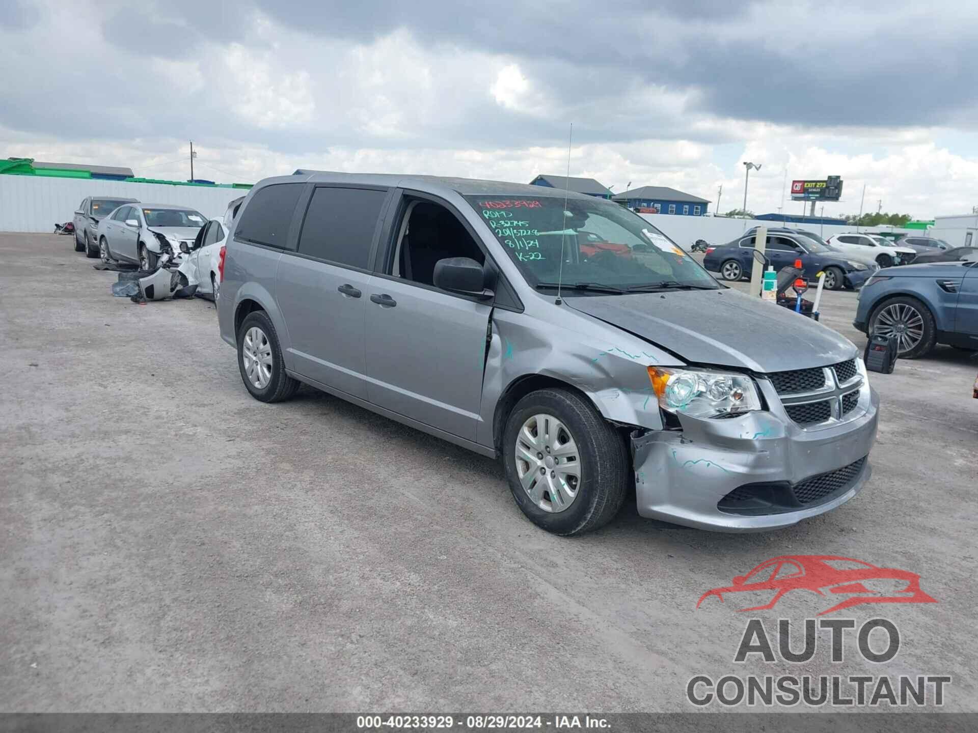 DODGE GRAND CARAVAN 2019 - 2C4RDGBG7KR799573