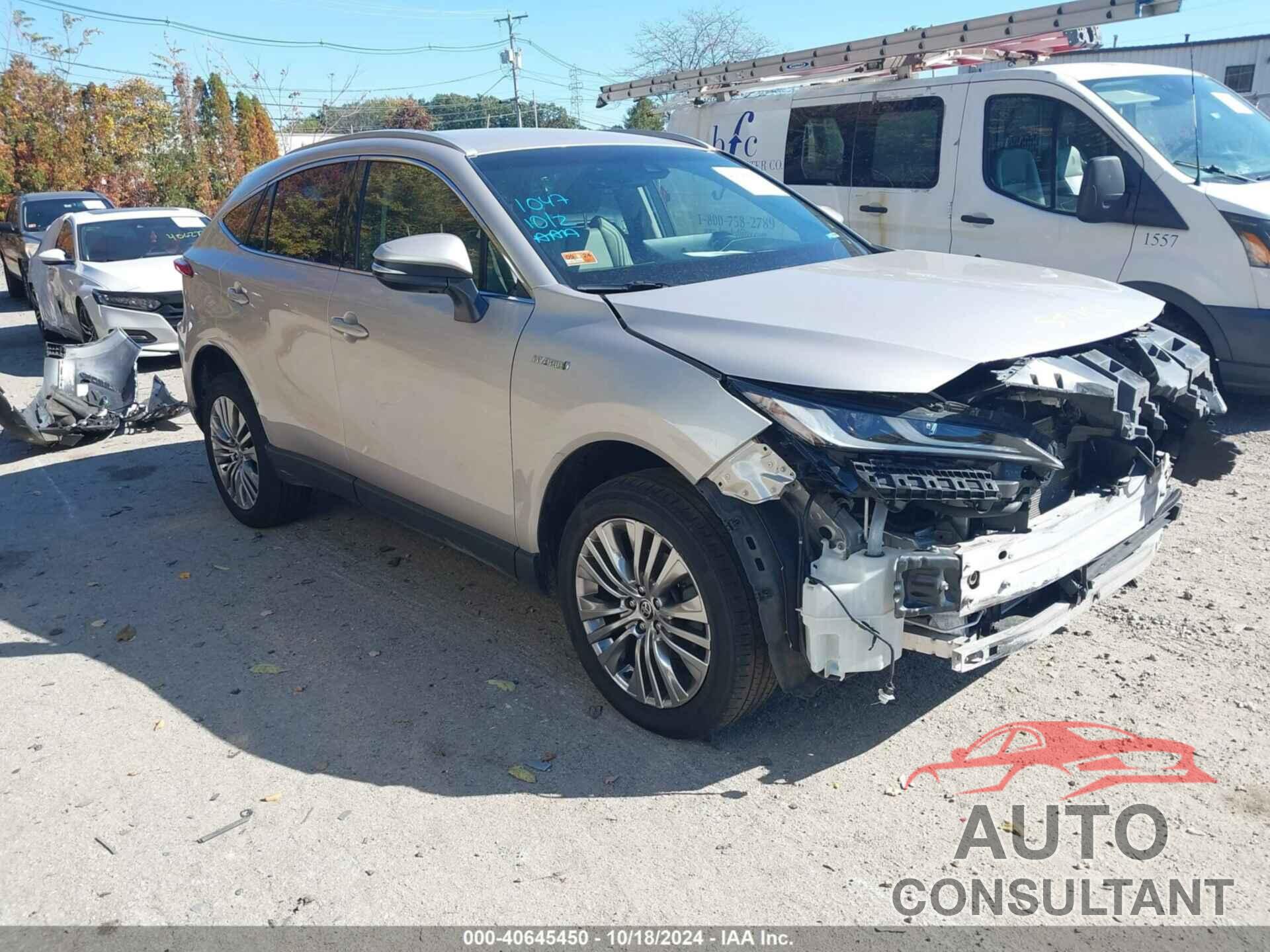 TOYOTA VENZA 2021 - JTEAAAAH6MJ031227