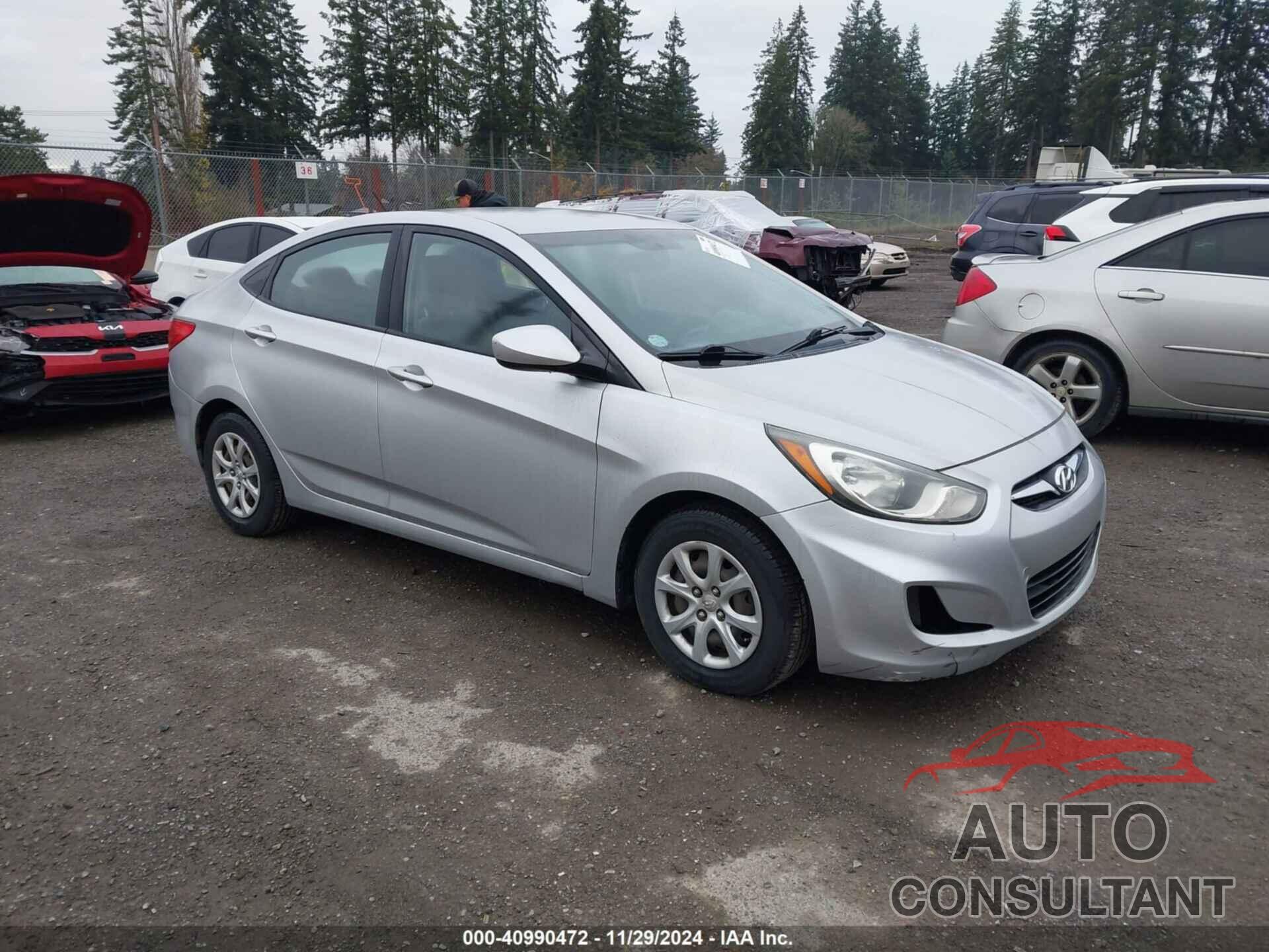 HYUNDAI ACCENT 2013 - KMHCT4AE1DU331282