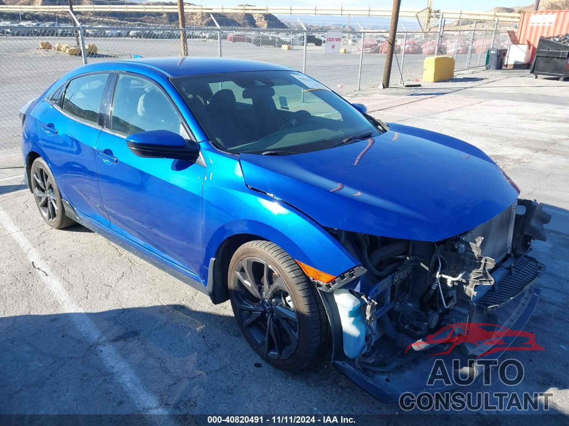 HONDA CIVIC 2019 - SHHFK7H49KU417334