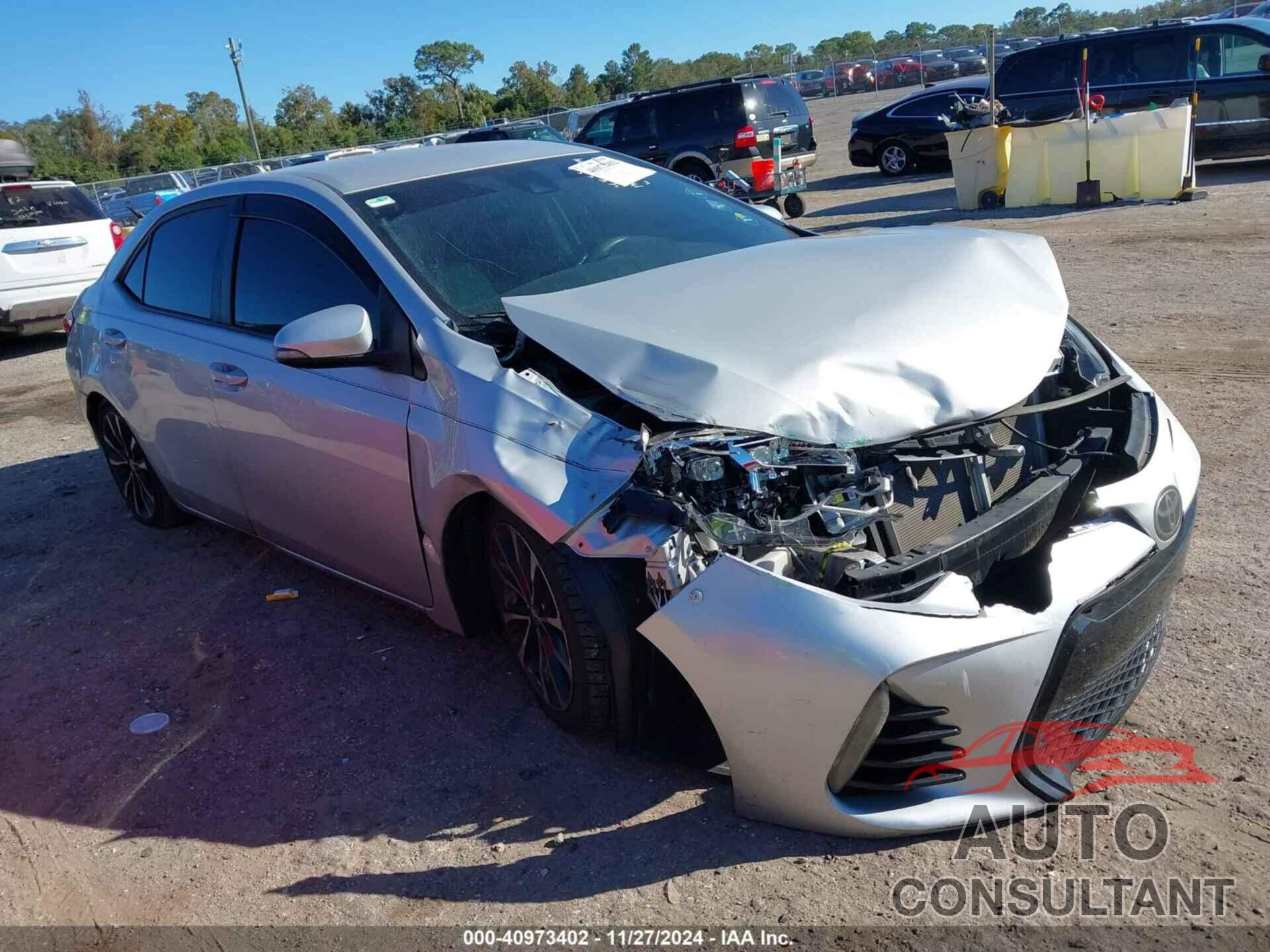 TOYOTA COROLLA 2018 - 2T1BURHE0JC058697