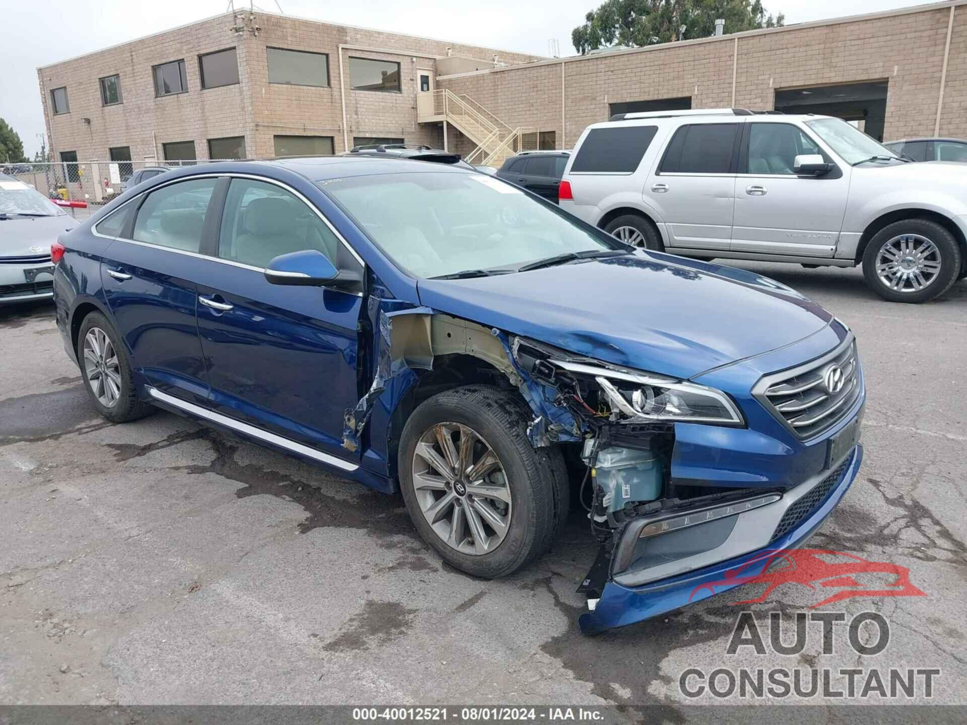 HYUNDAI SONATA 2017 - 5NPE34AF2HH436998