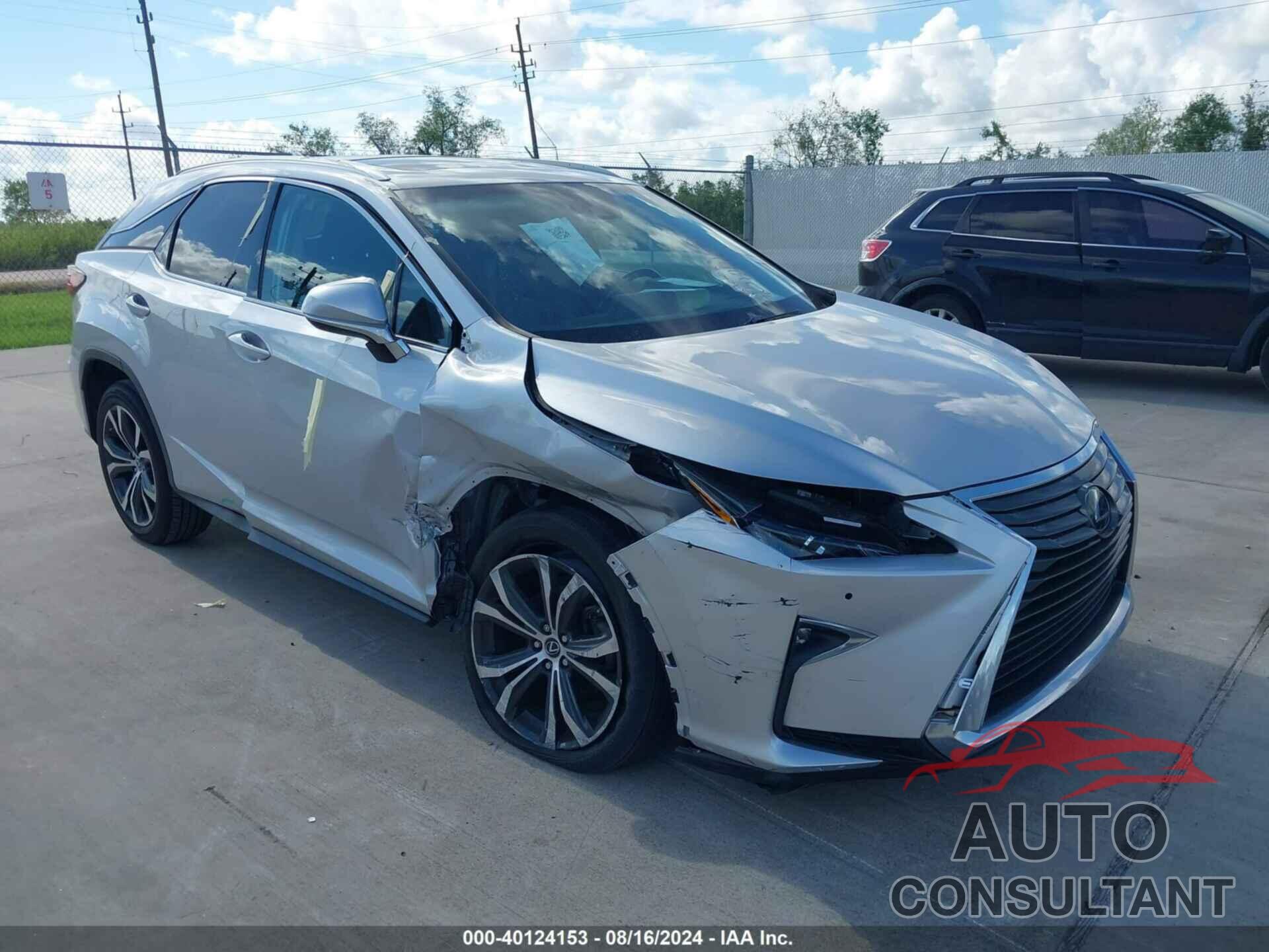 LEXUS RX 2018 - 2T2ZZMCA5JC116290