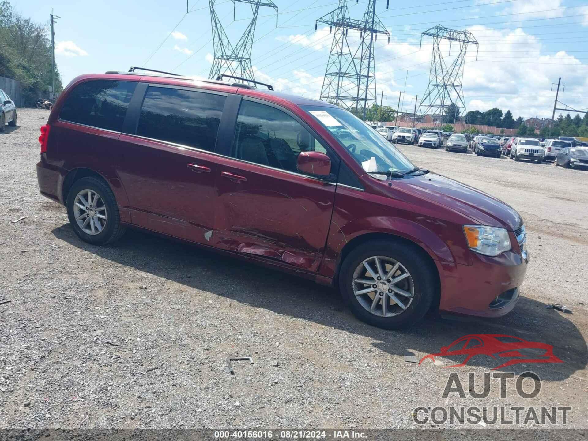 DODGE GRAND CARAVAN 2018 - 2C4RDGCG7JR208297