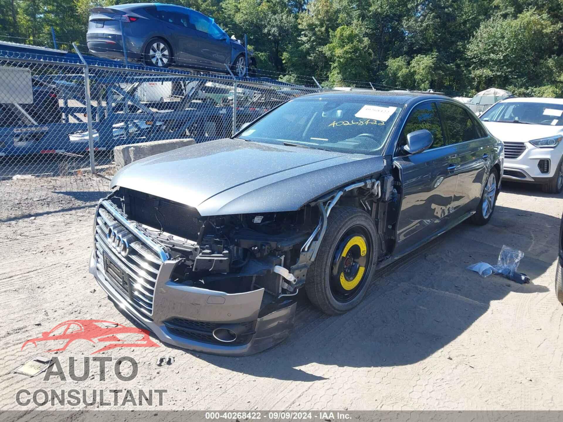 AUDI A8 L 2017 - WAU43AFD8HN006830