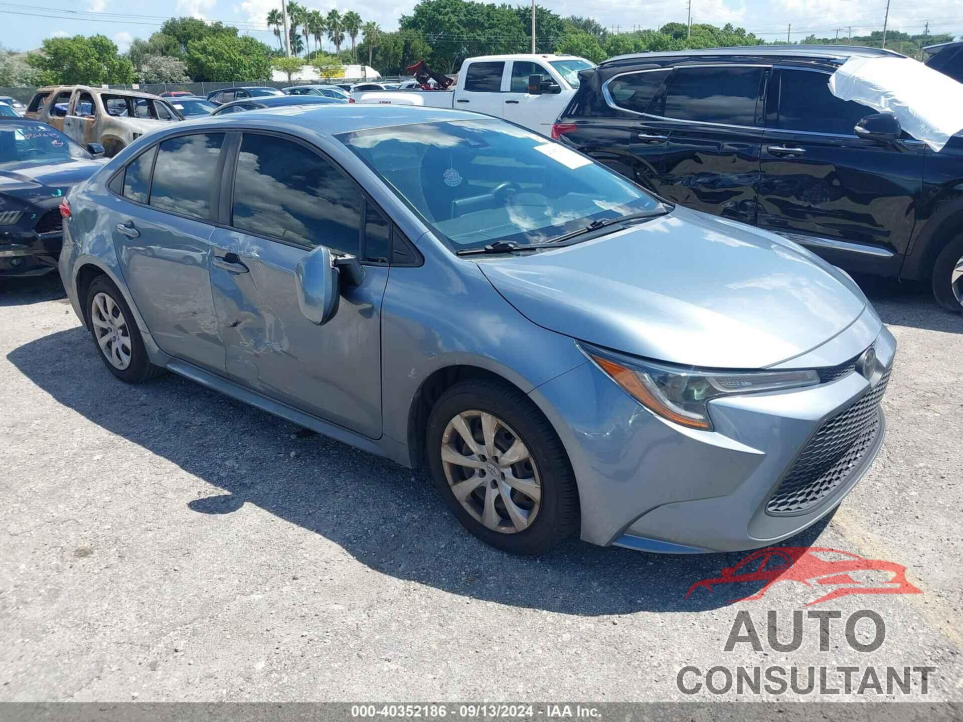 TOYOTA COROLLA 2021 - JTDEPMAE6MJ126768