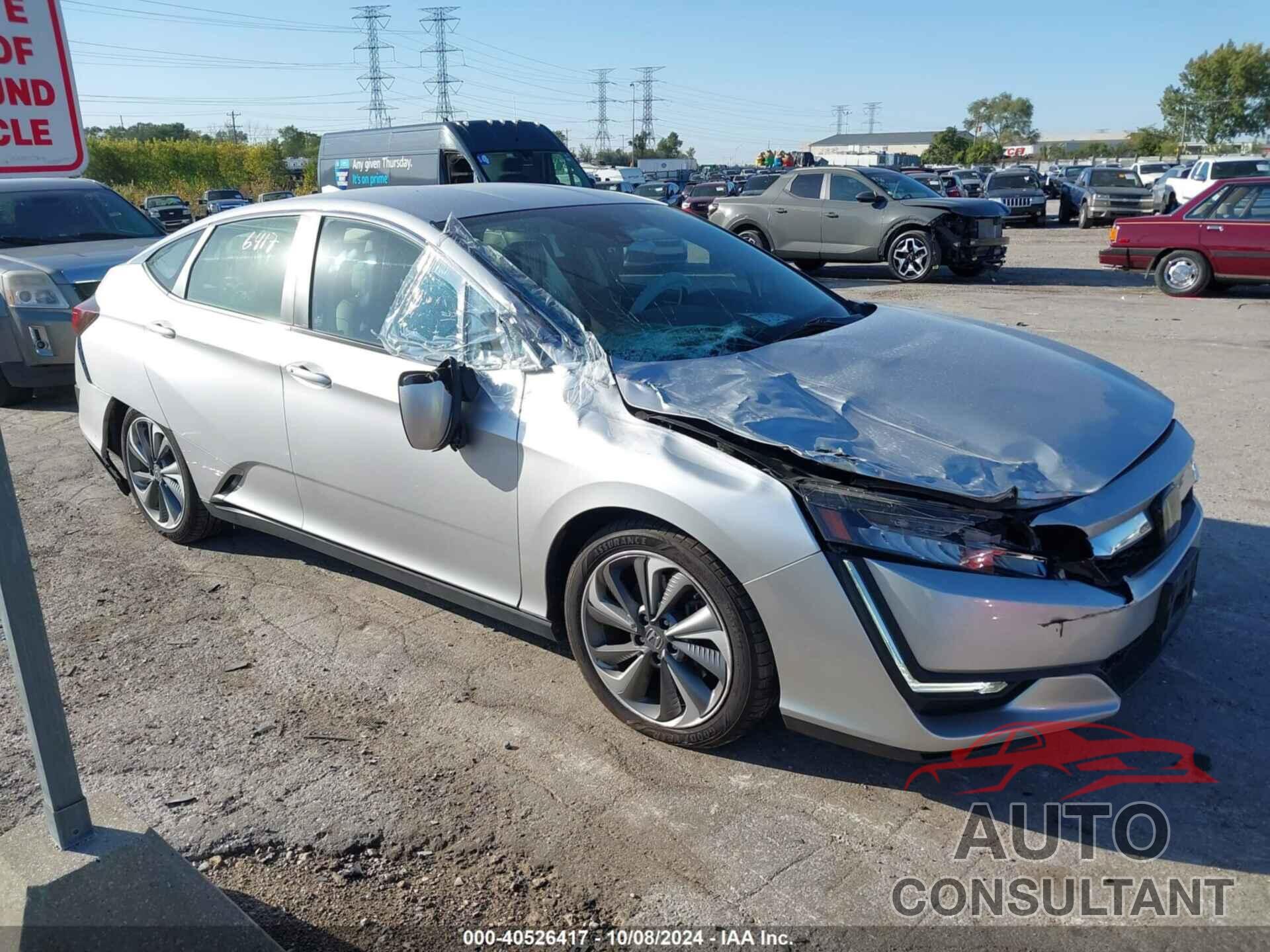 HONDA CLARITY PLUG-IN HYBRID 2018 - JHMZC5F34JC012342