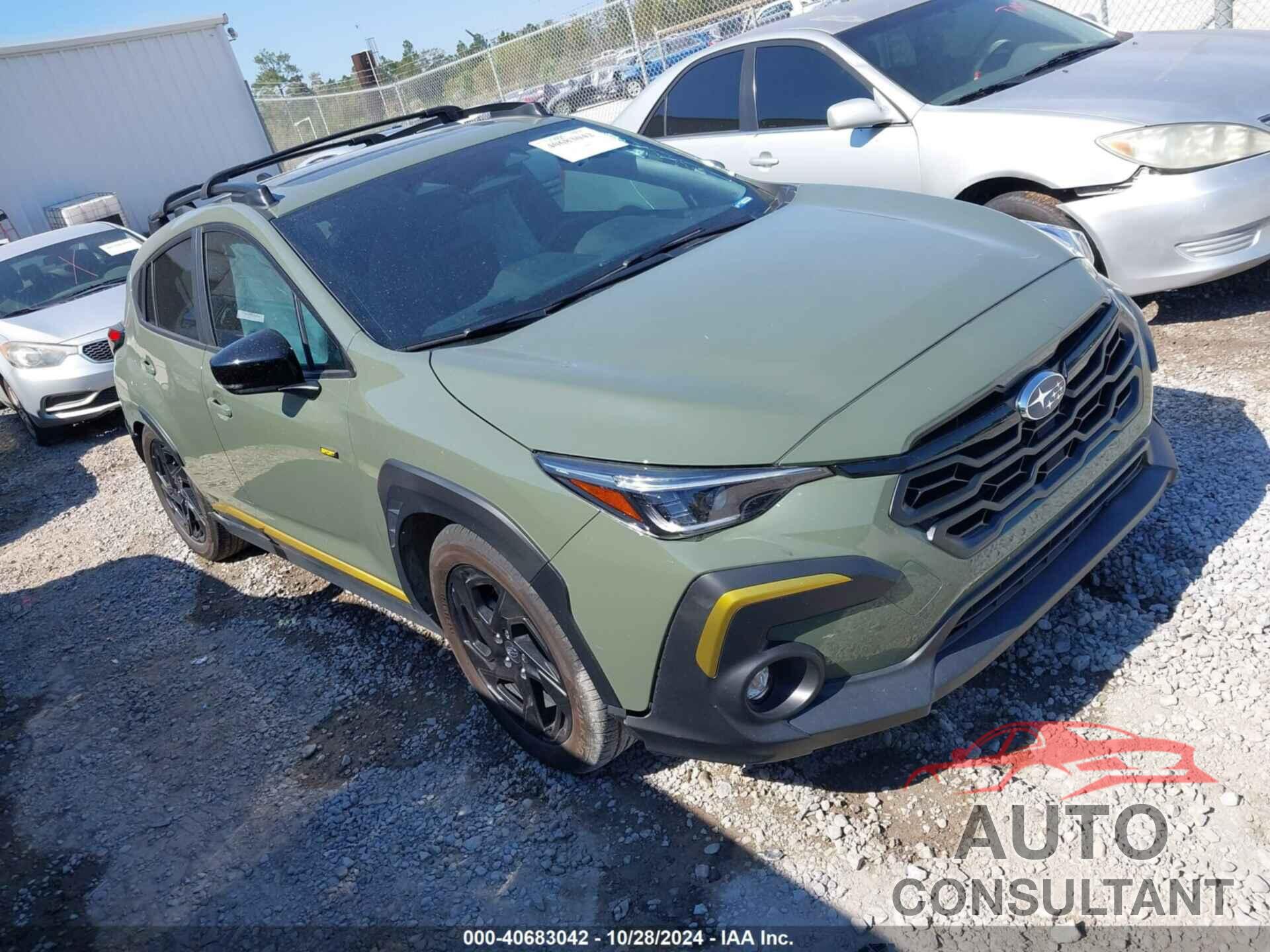 SUBARU CROSSTREK 2024 - 4S4GUHF67R3765727