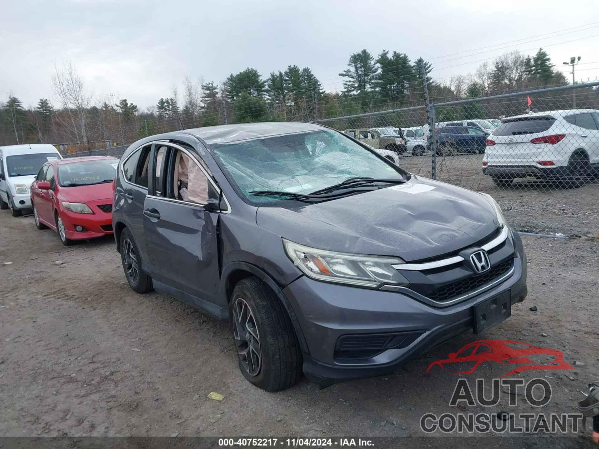 HONDA CR-V 2016 - 5J6RM4H43GL084327