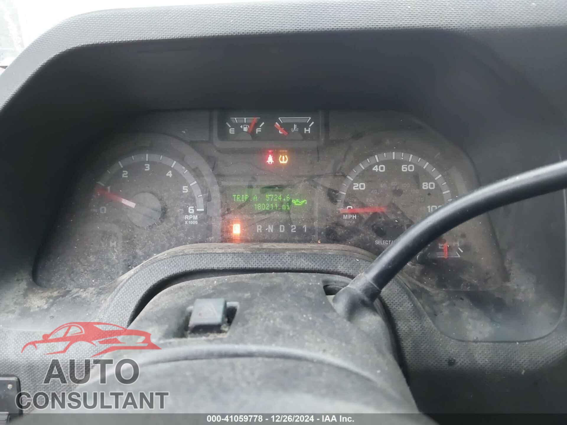 FORD E-150 2009 - 1FTNE14W79DA13698