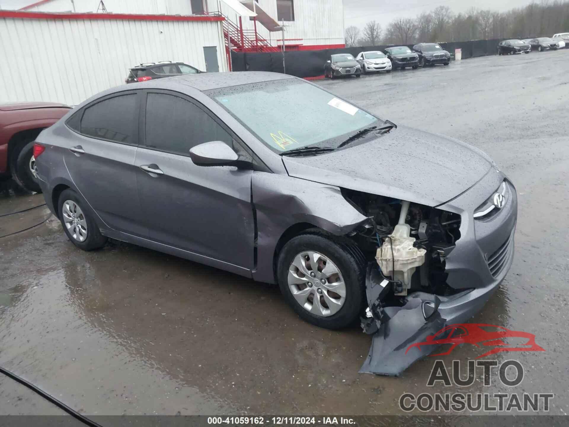 HYUNDAI ACCENT 2016 - KMHCT4AE3GU014687