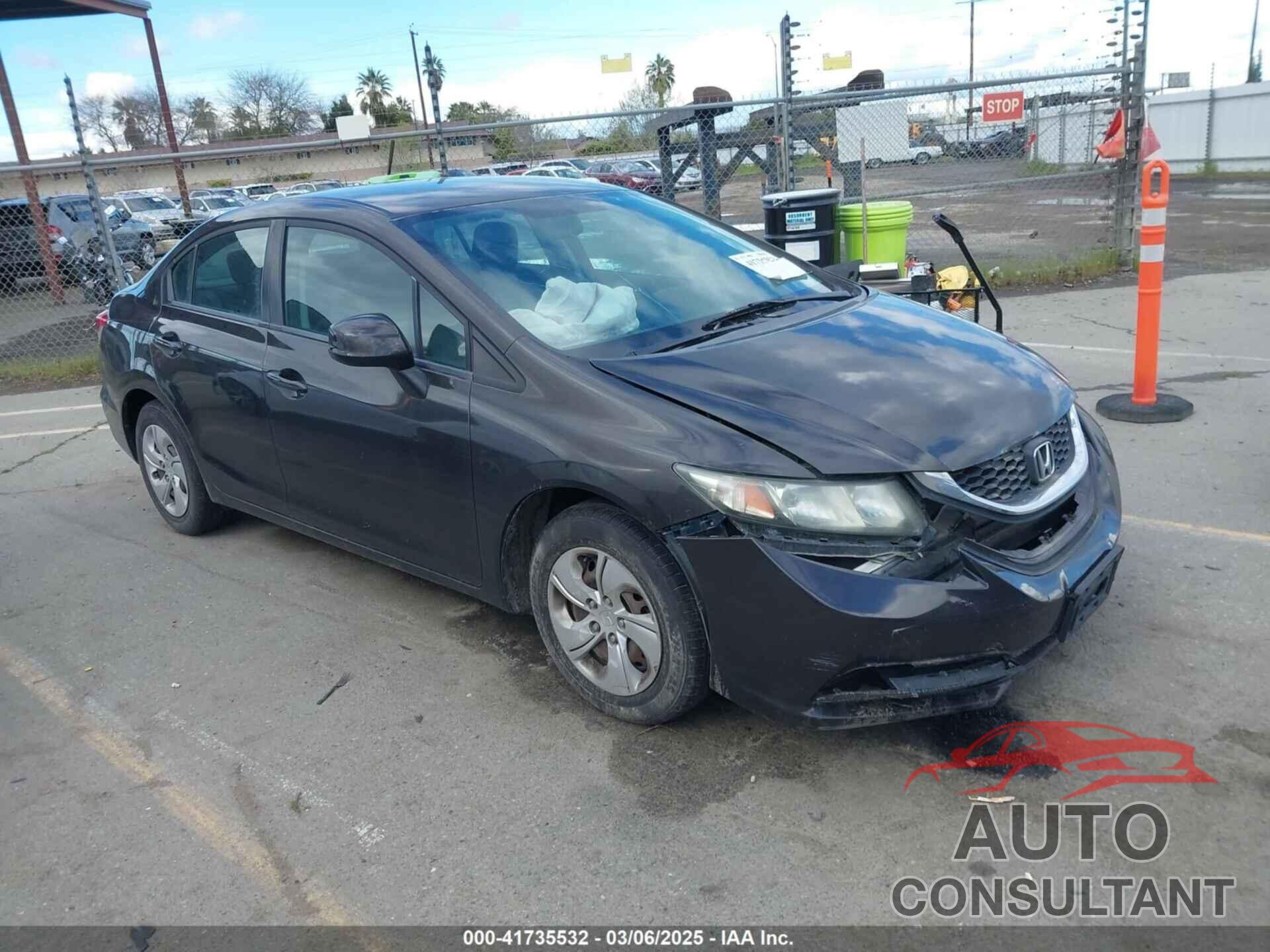 HONDA CIVIC 2013 - 19XFB2F5XDE224067
