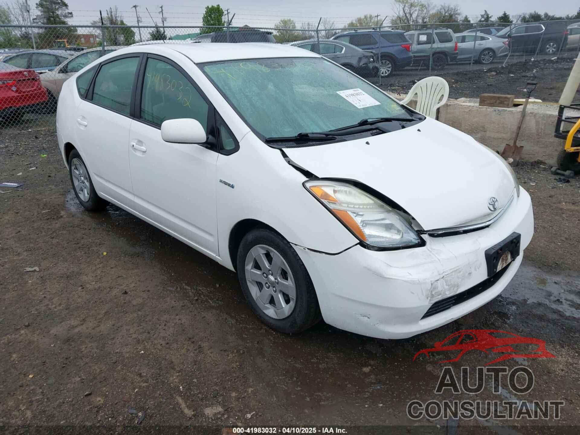 TOYOTA PRIUS 2009 - JTDKB20U397876874