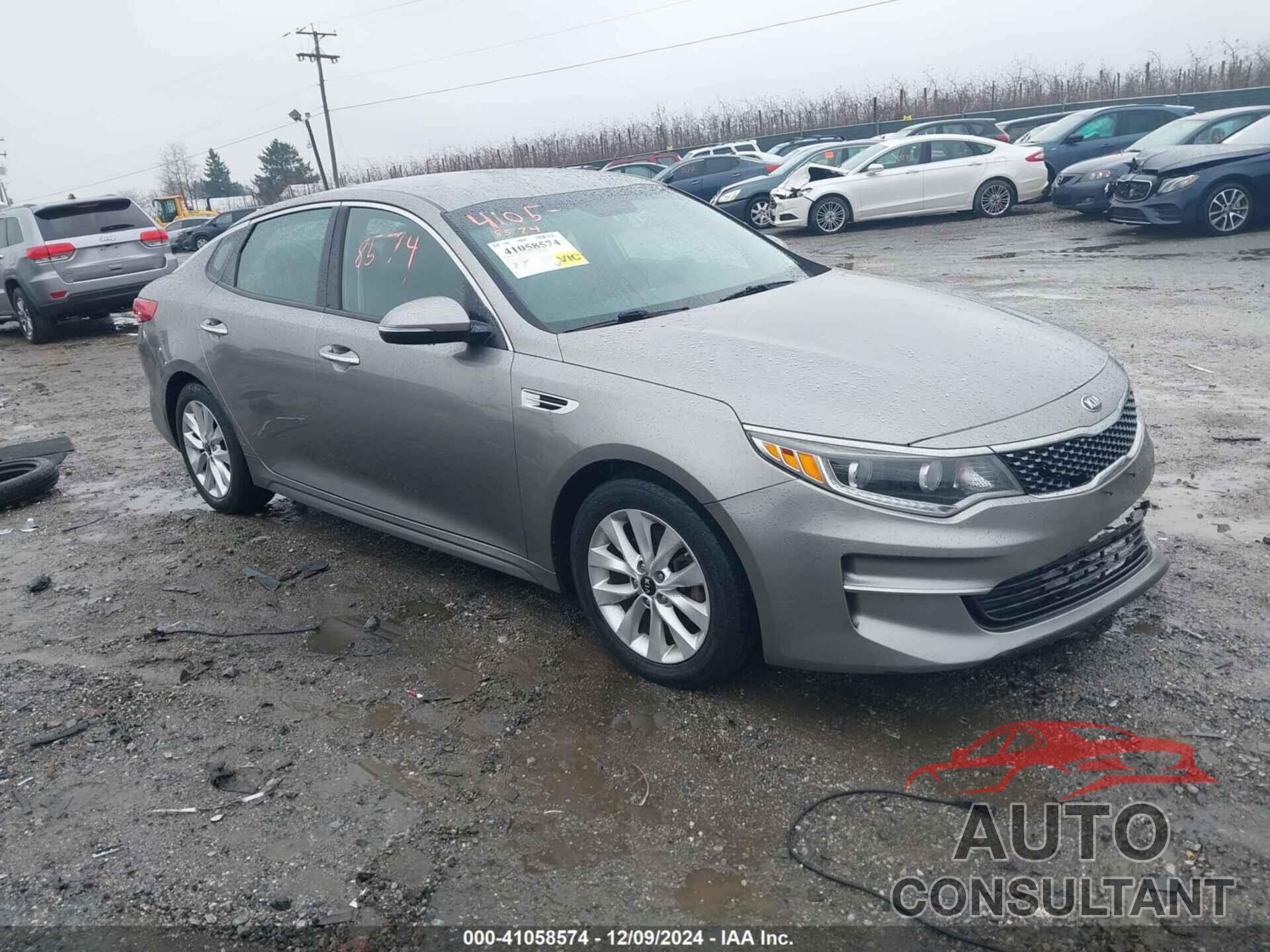 KIA OPTIMA 2016 - 5XXGU4L30GG051765