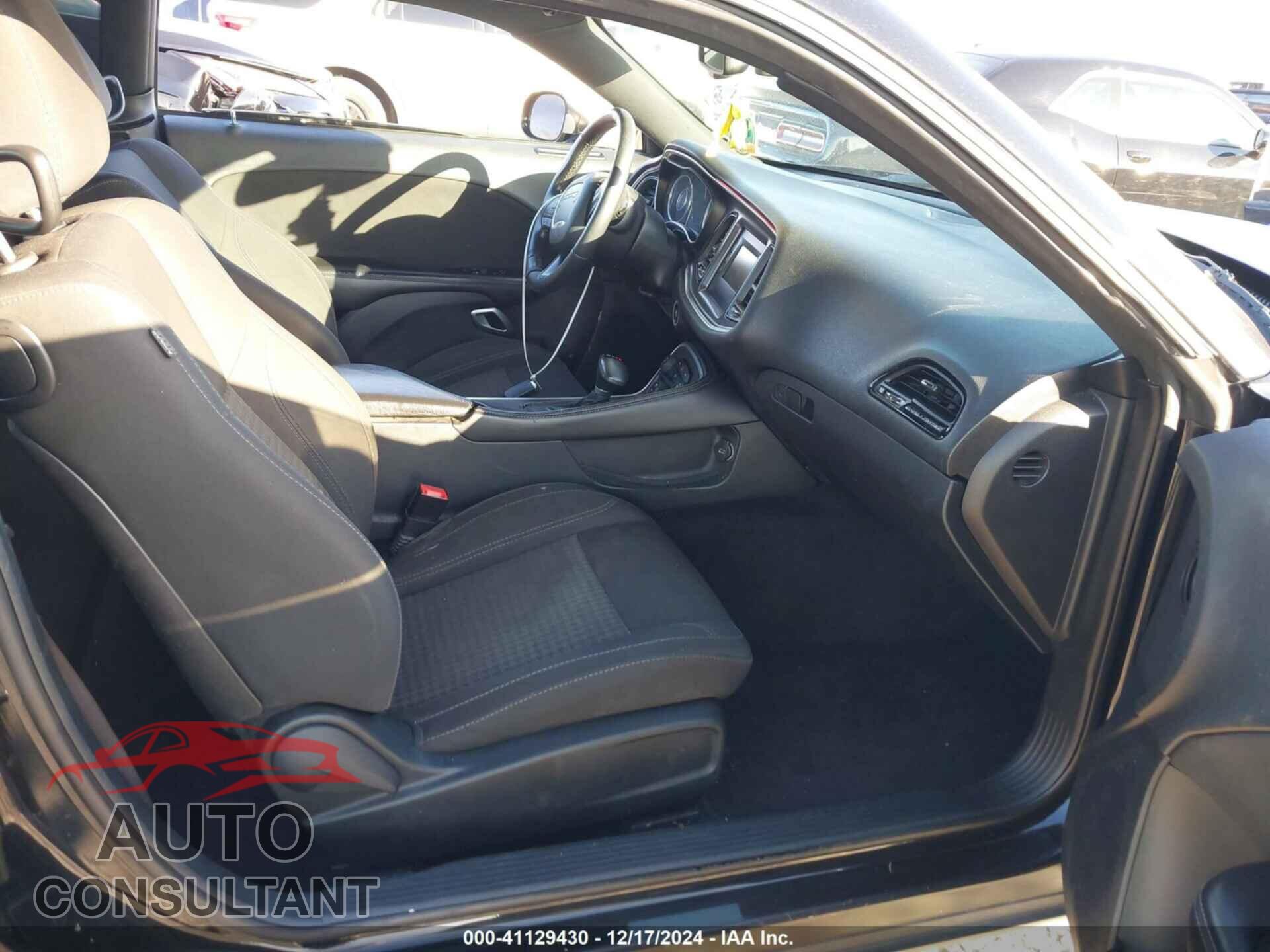 DODGE CHALLENGER 2016 - 2C3CDZAG3GH124792