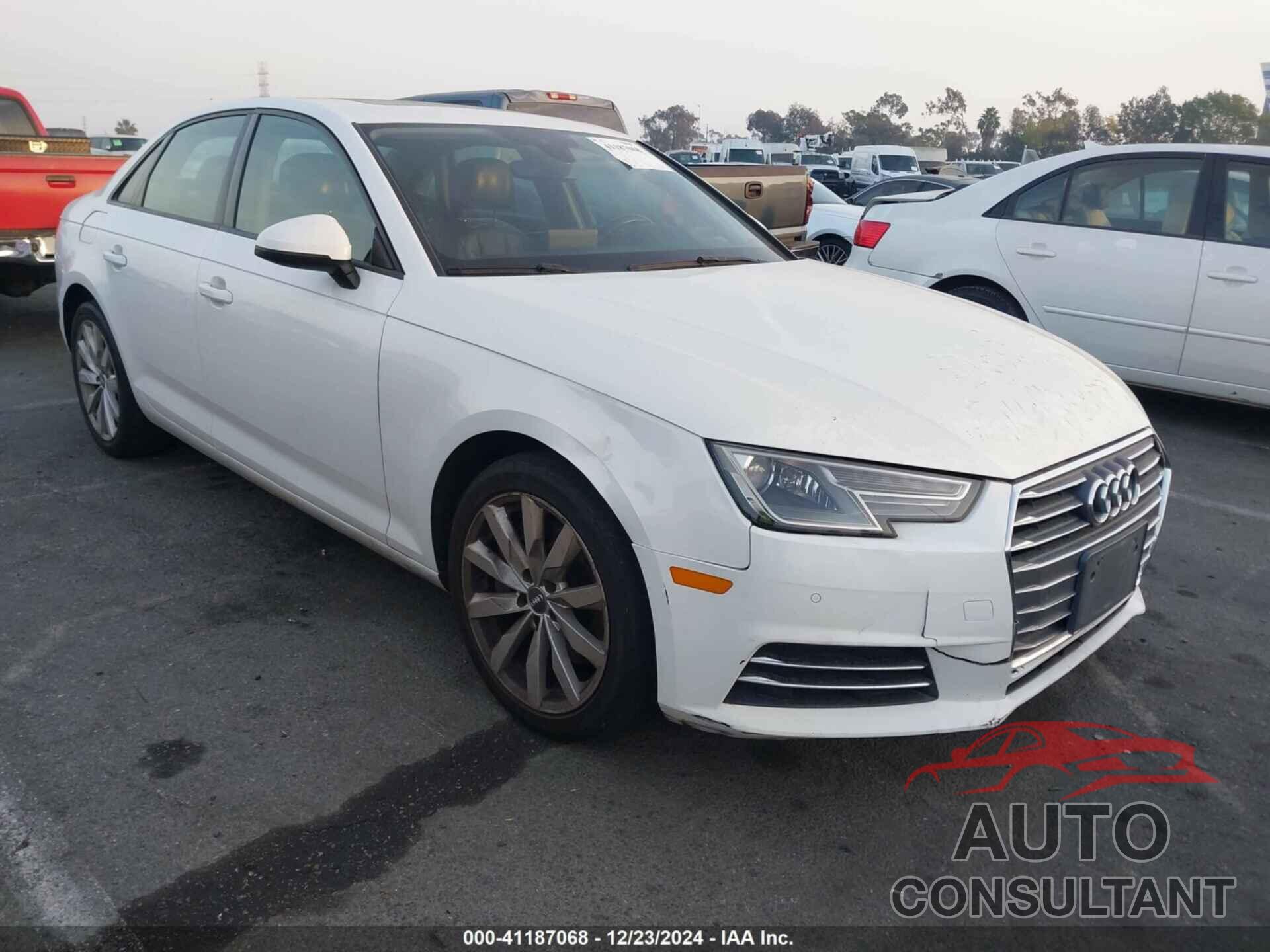 AUDI A4 2017 - WAUGNAF42HN001064