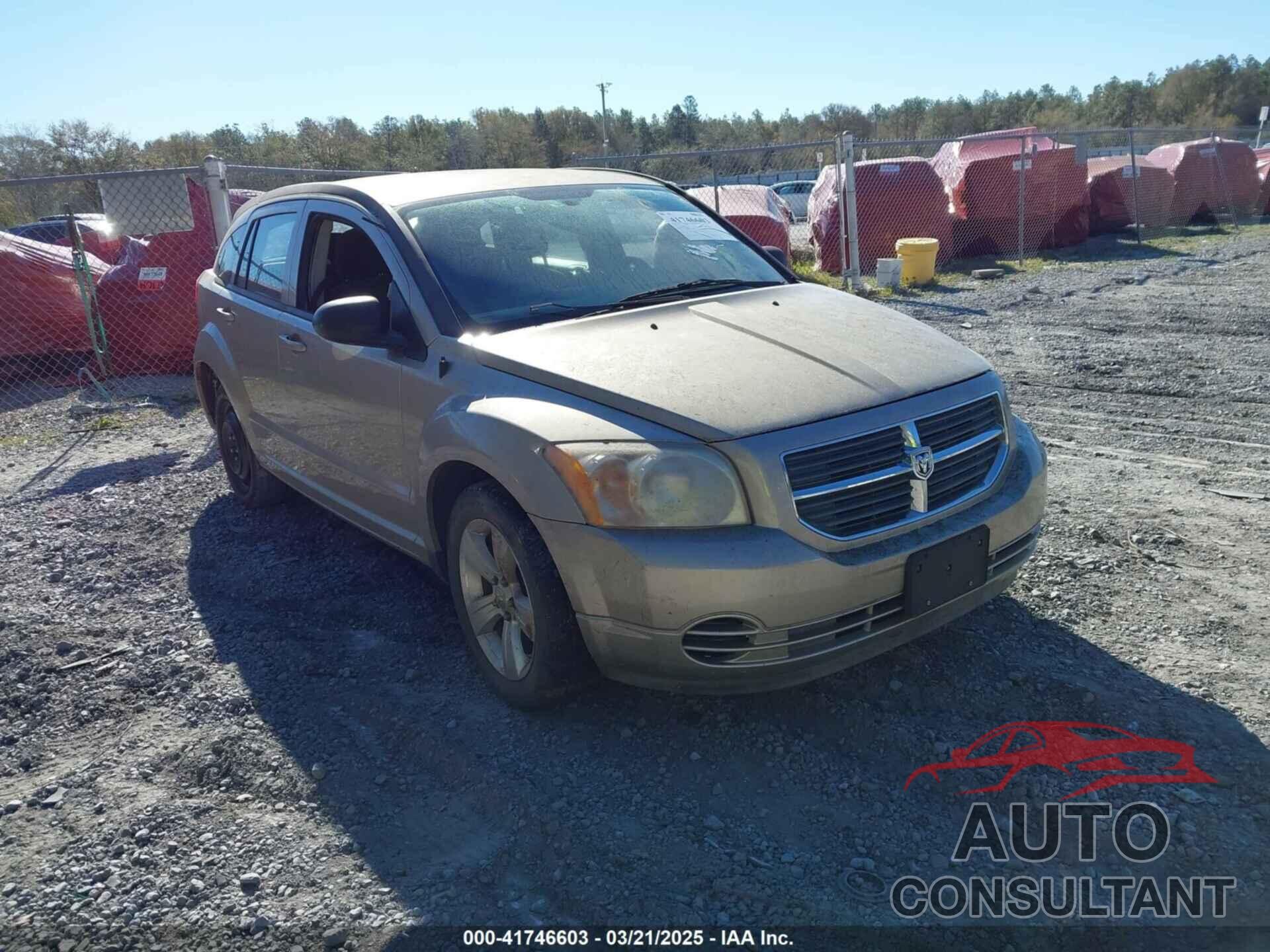 DODGE CALIBER 2010 - 1B3CB4HA4AD613312