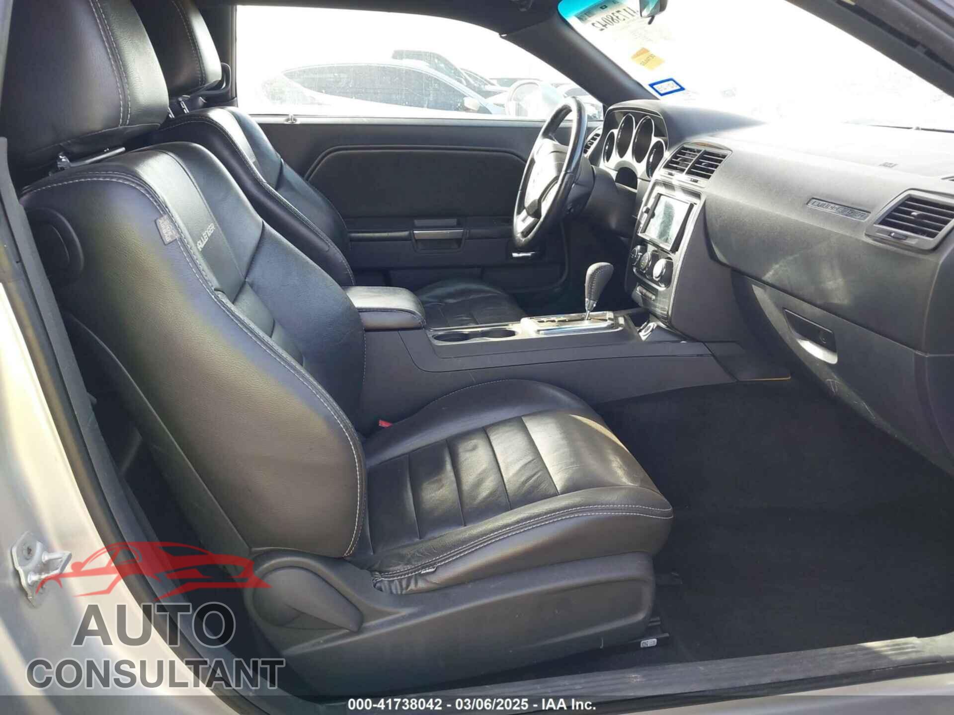 DODGE CHALLENGER 2012 - 2C3CDYAG9CH104972