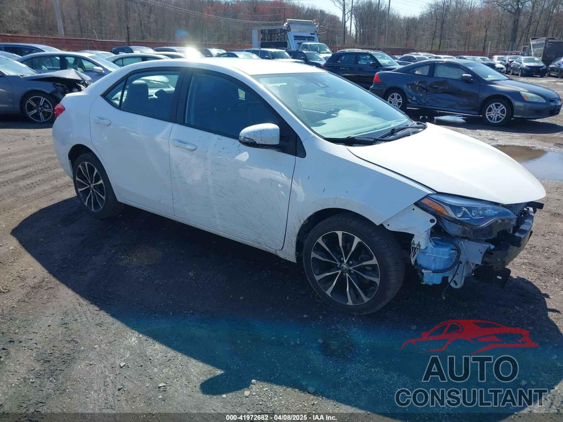 TOYOTA COROLLA 2019 - 2T1BURHE3KC202616