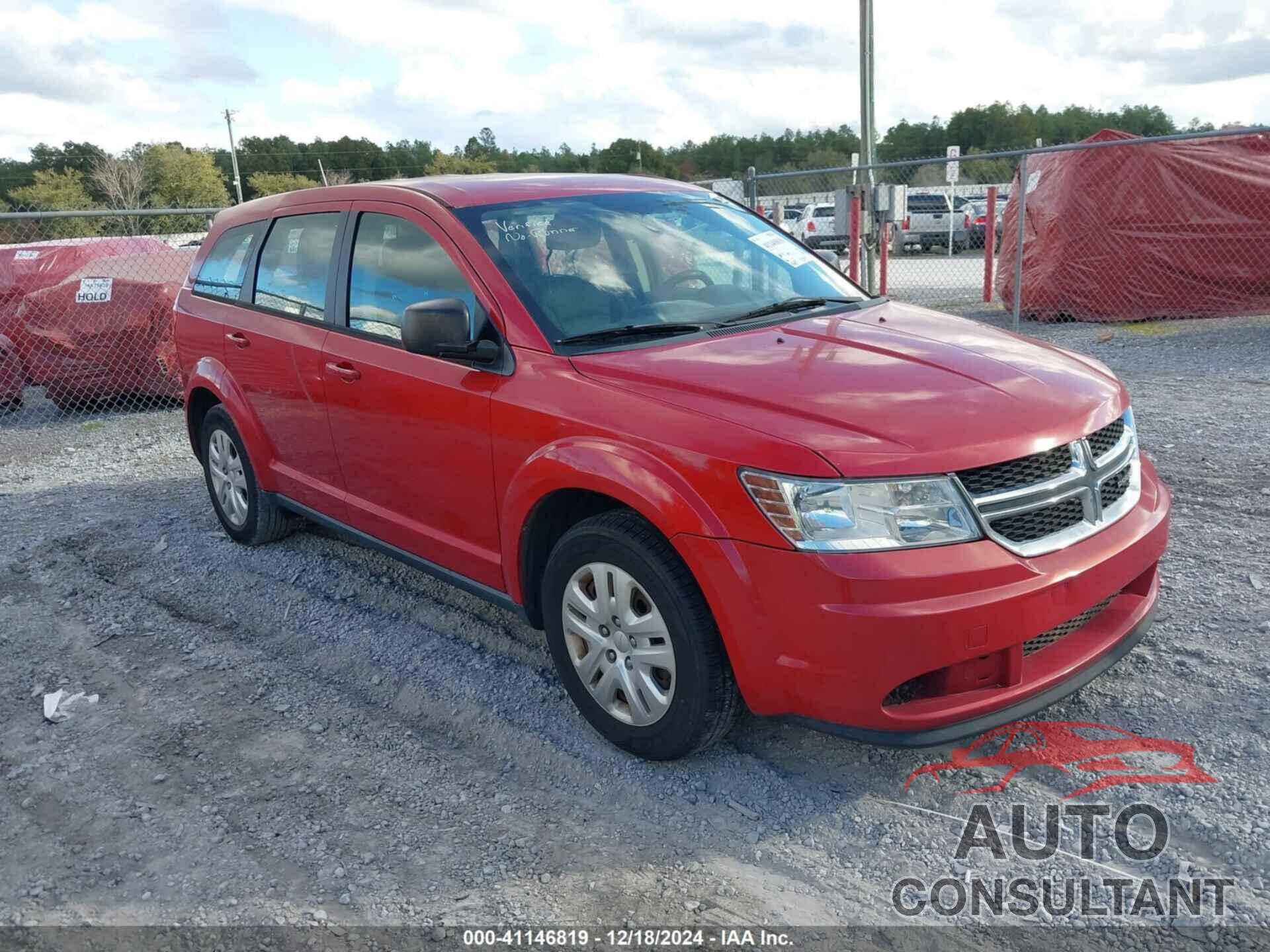 DODGE JOURNEY 2015 - 3C4PDCAB9FT738735