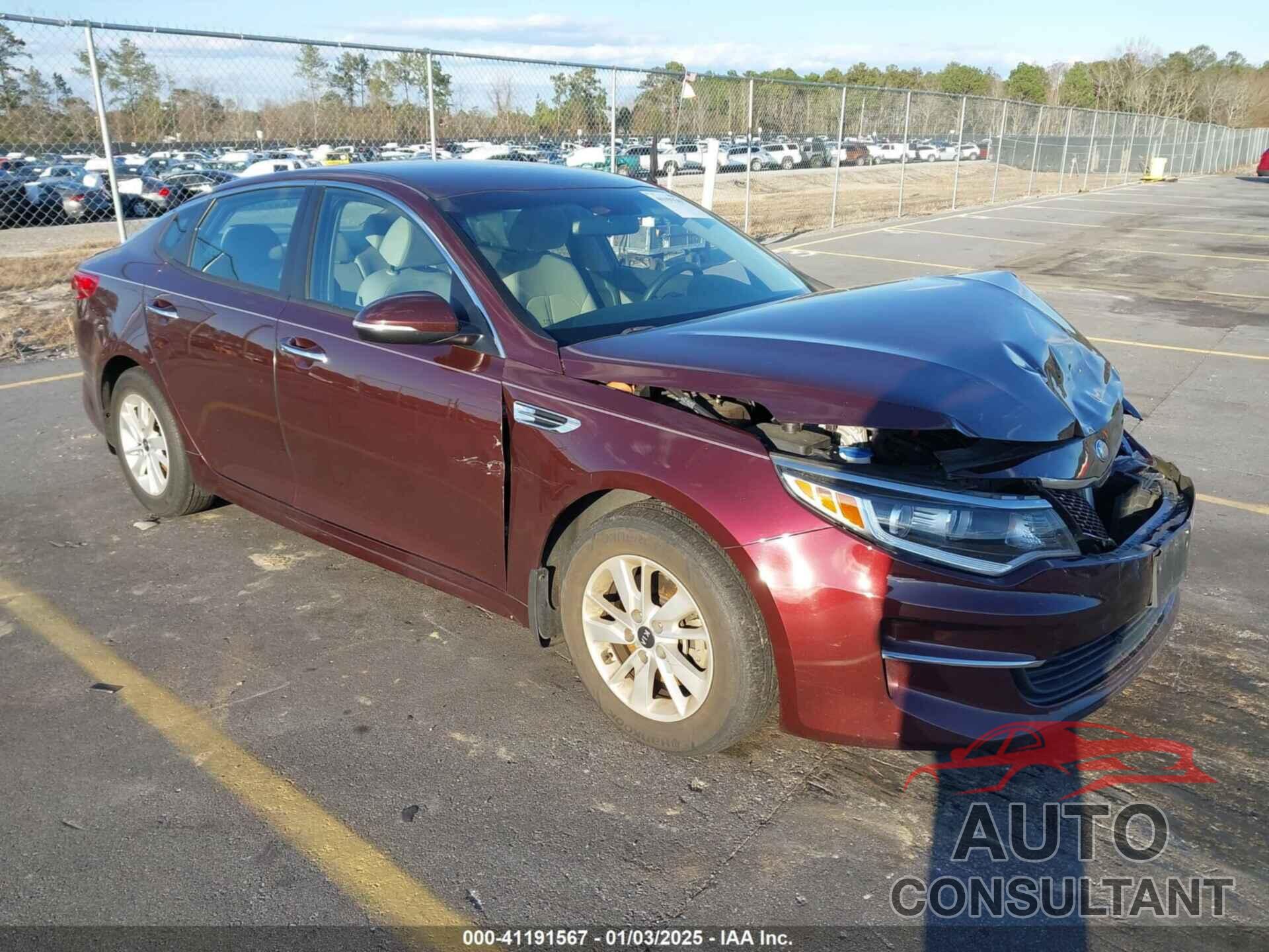 KIA OPTIMA 2016 - 5XXGT4L39GG108158