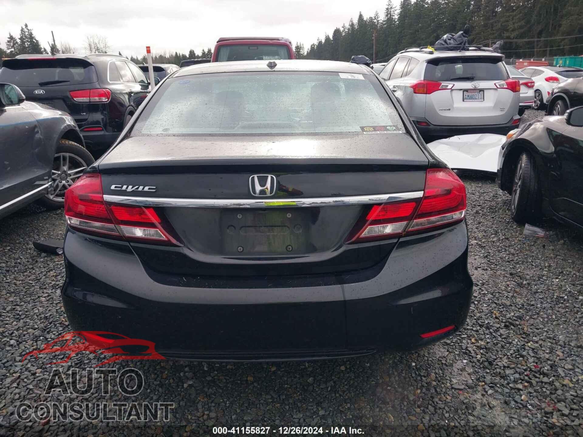 HONDA CIVIC 2013 - 19XFB2F94DE204464
