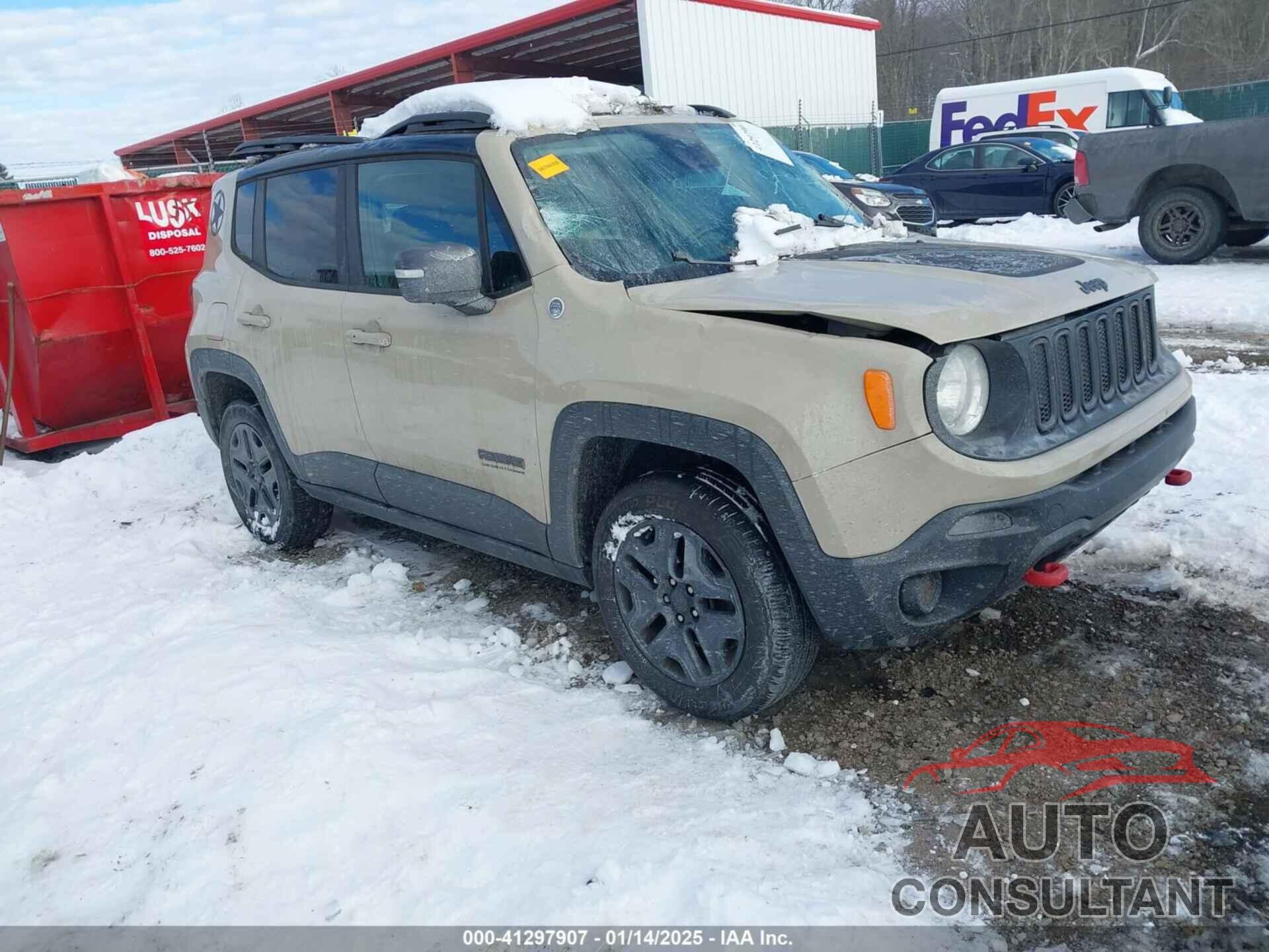 JEEP RENEGADE 2017 - ZACCJBCB9HPF02711
