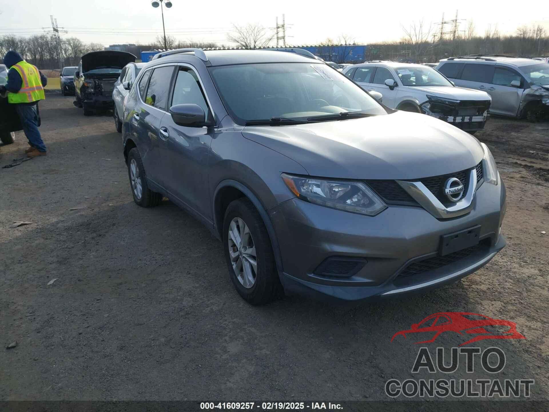 NISSAN ROGUE 2016 - KNMAT2MV4GP700313