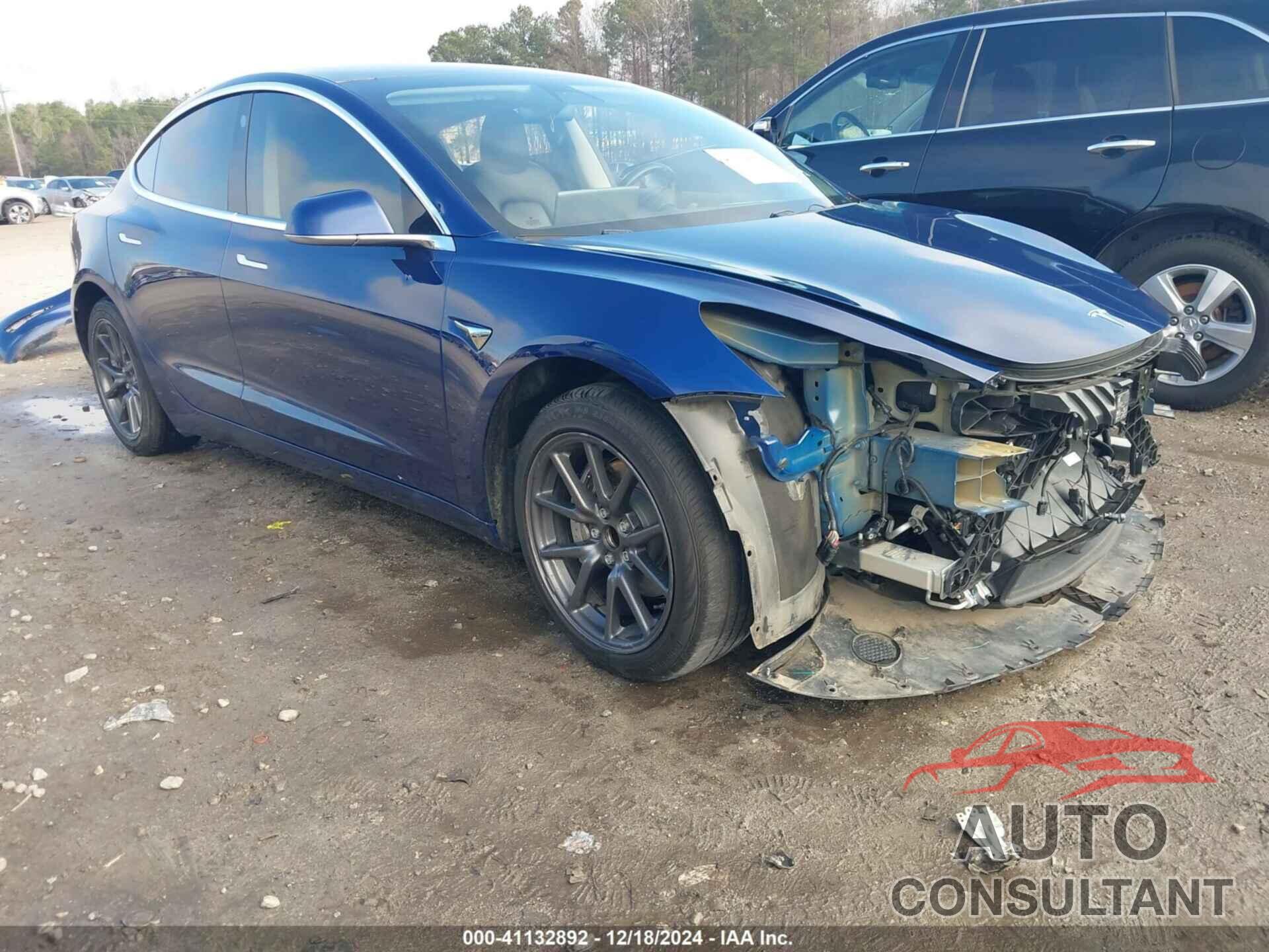 TESLA MODEL 3 2019 - 5YJ3E1EA2KF411846