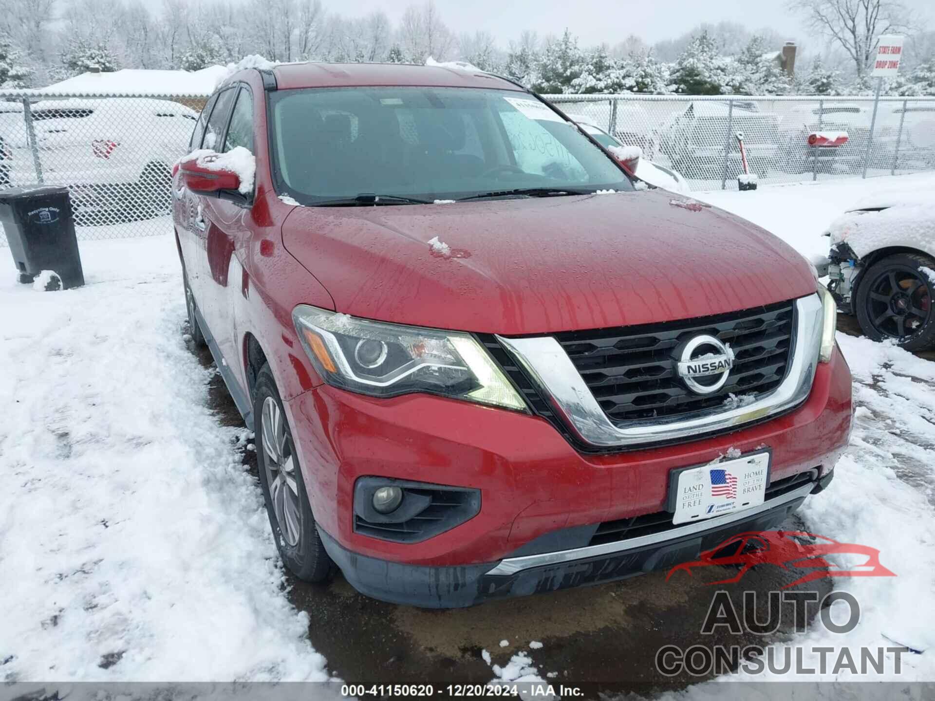 NISSAN PATHFINDER 2017 - 5N1DR2MN9HC673917