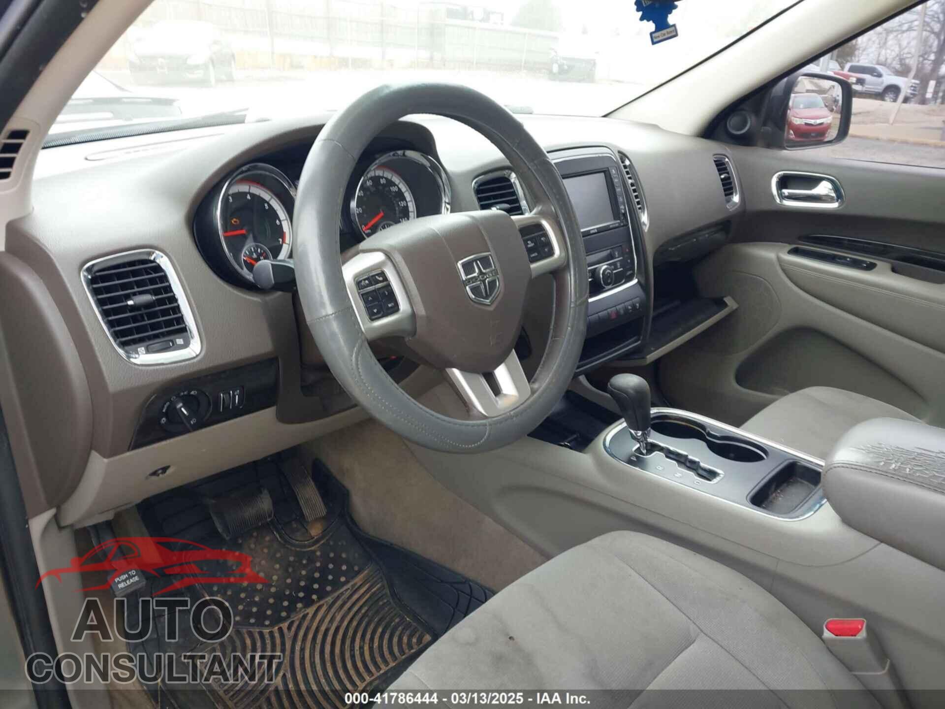 DODGE DURANGO 2012 - 1C4RDHDG8CC109035