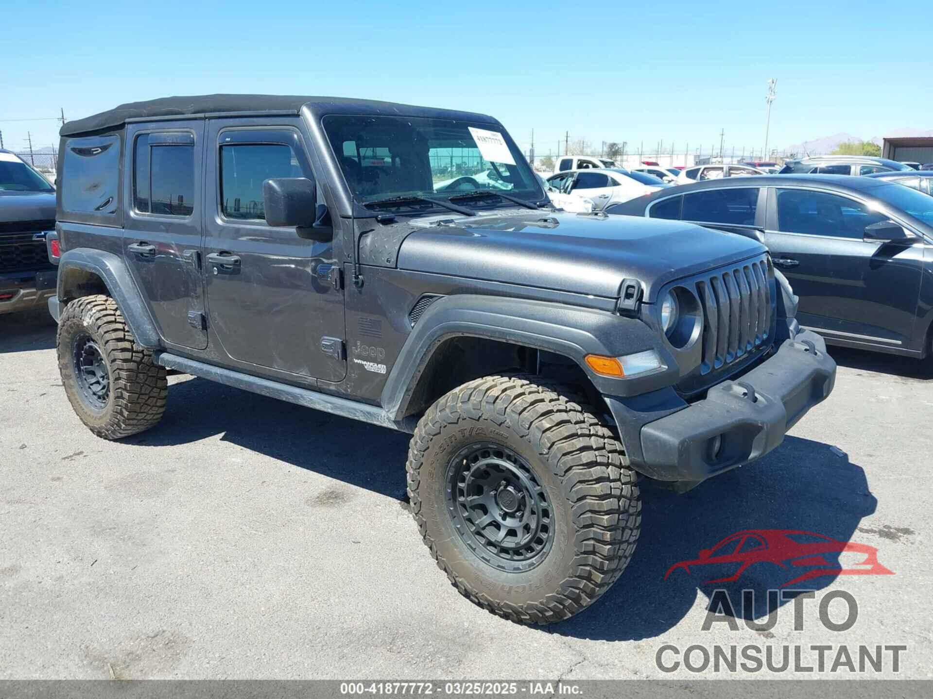 JEEP WRANGLER UNLIMITED 2019 - 1C4HJXDN5KW587312