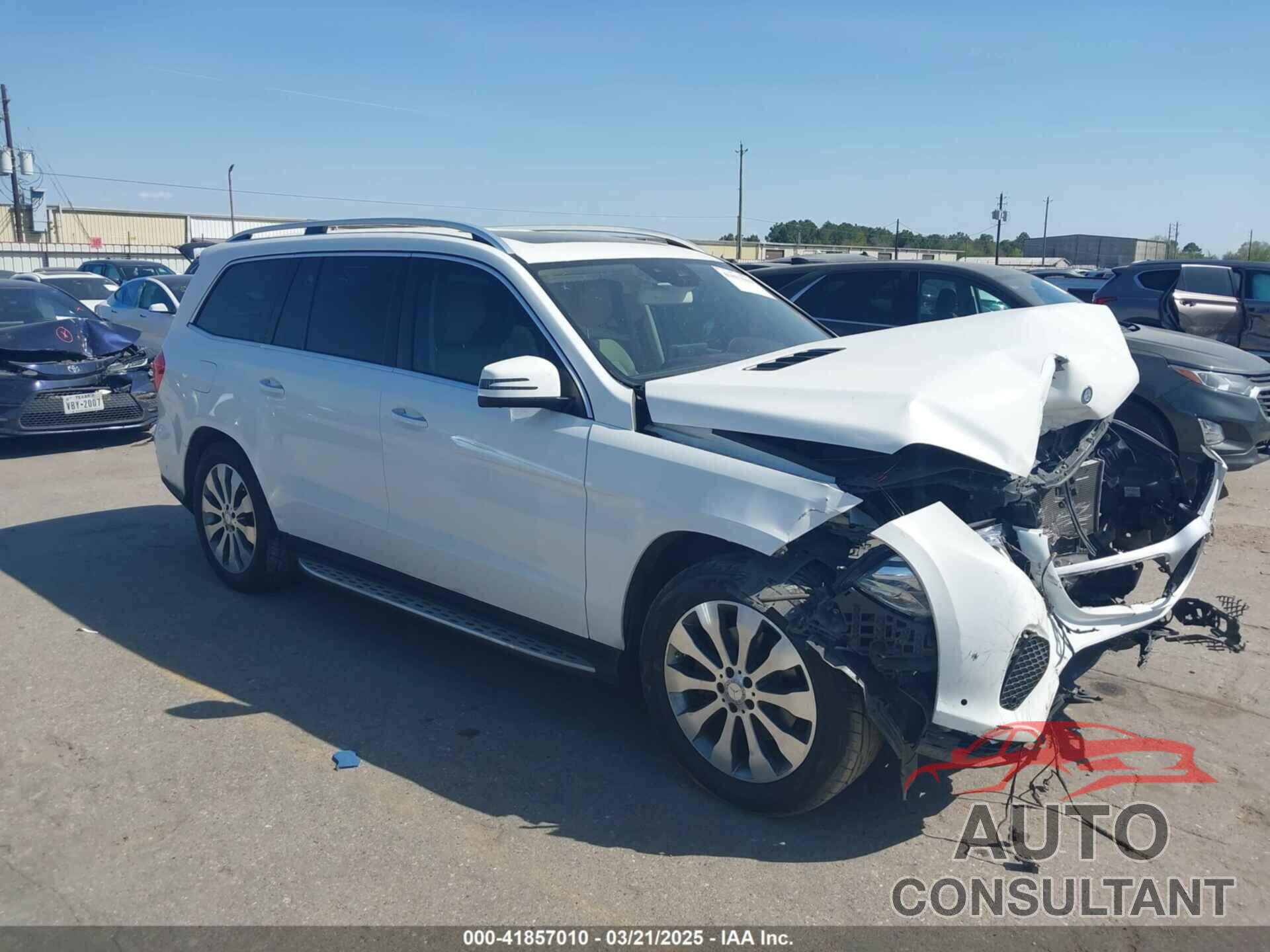MERCEDES-BENZ GLS 450 2017 - 4JGDF6EE5HA831938